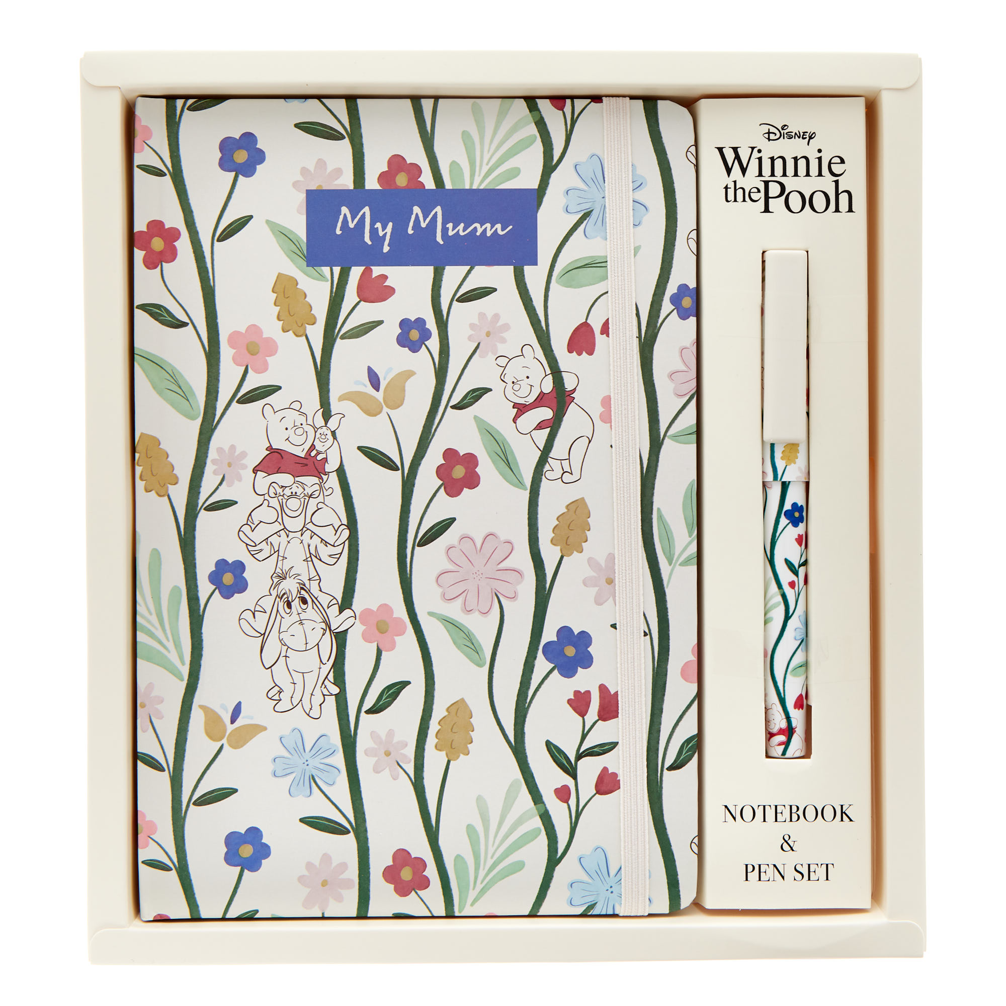 Winnie the Pooh My Mum Notebook & Pen Set