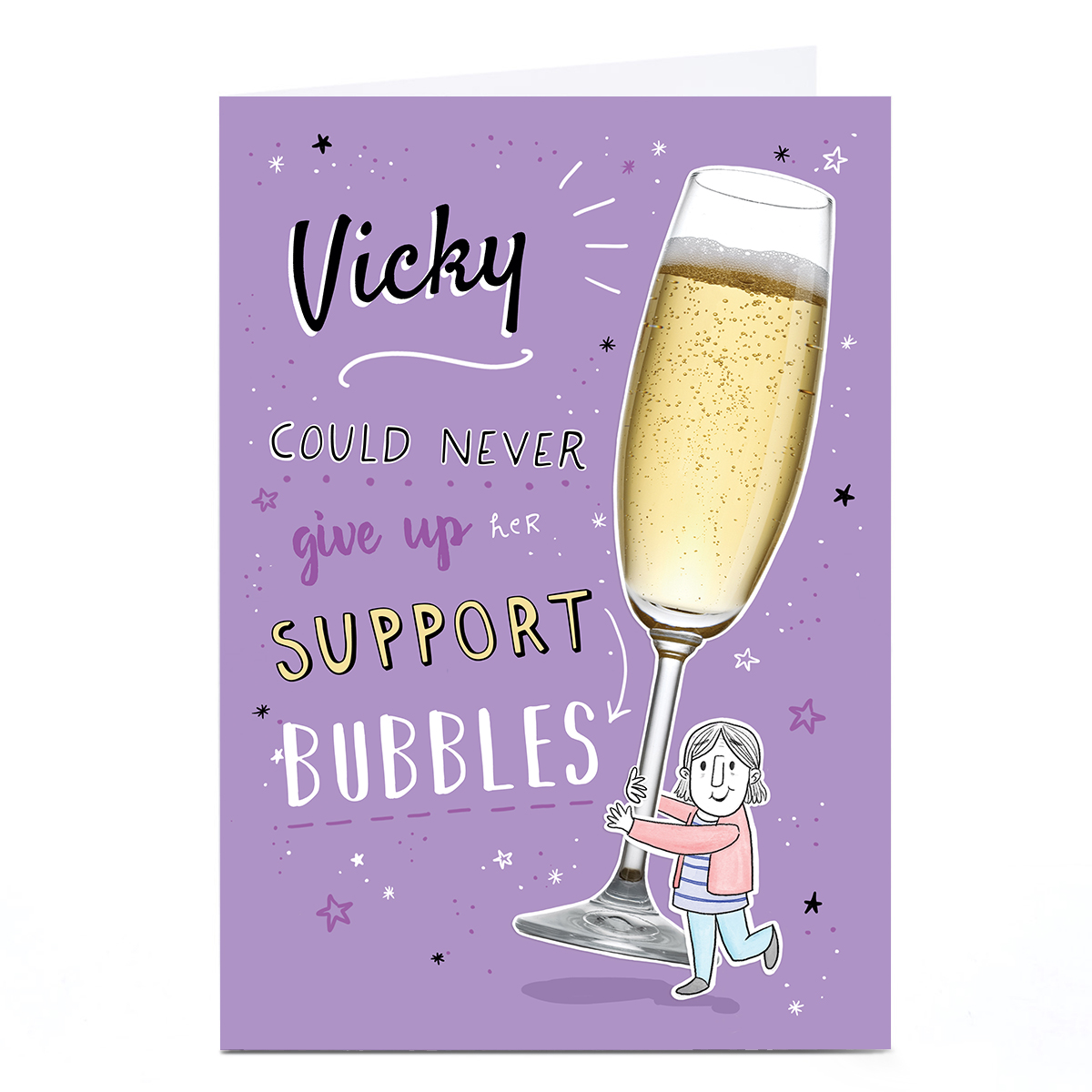 Personalised Covid Card - Support Bubbles 