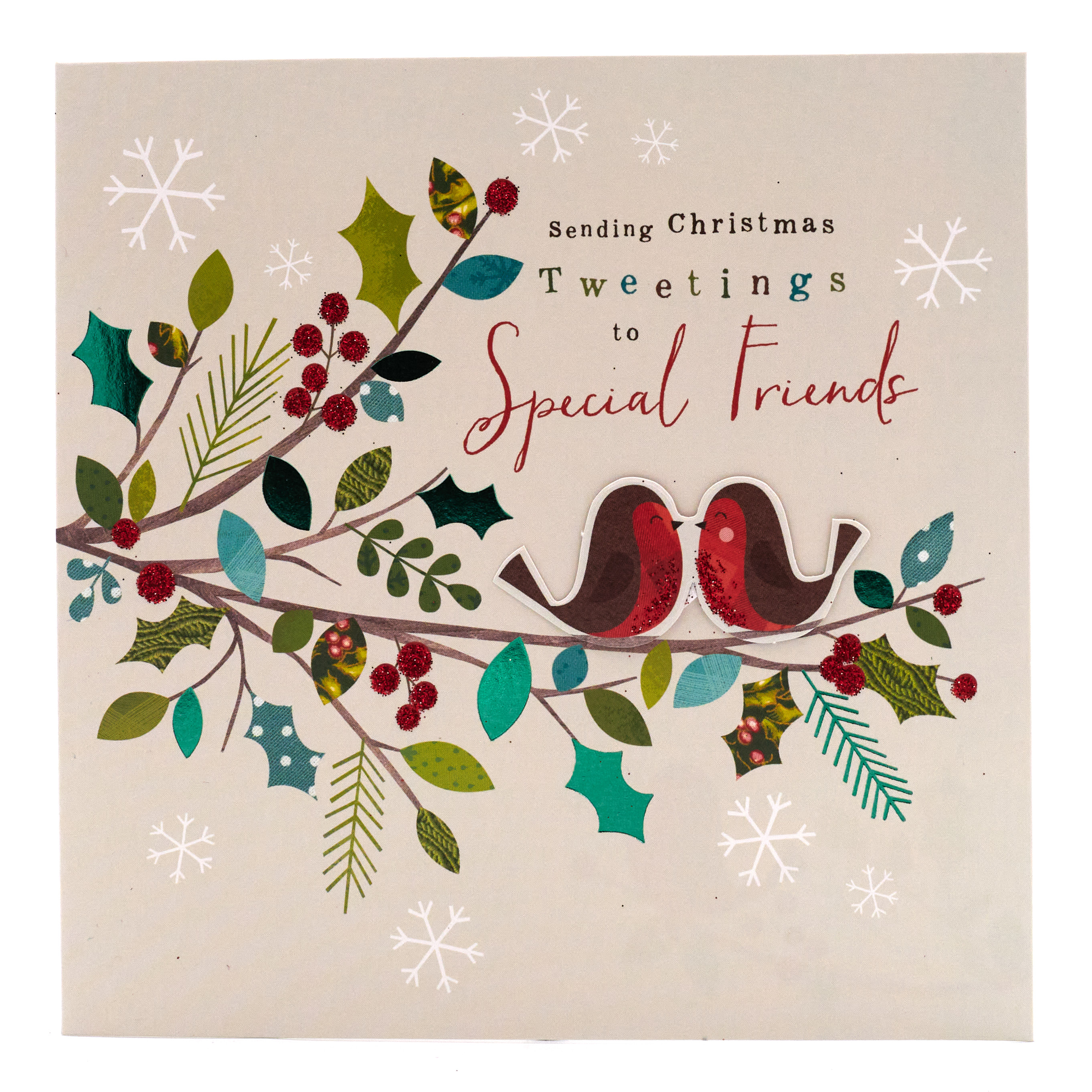 Boutique Collection Christmas Card - Special Friends 