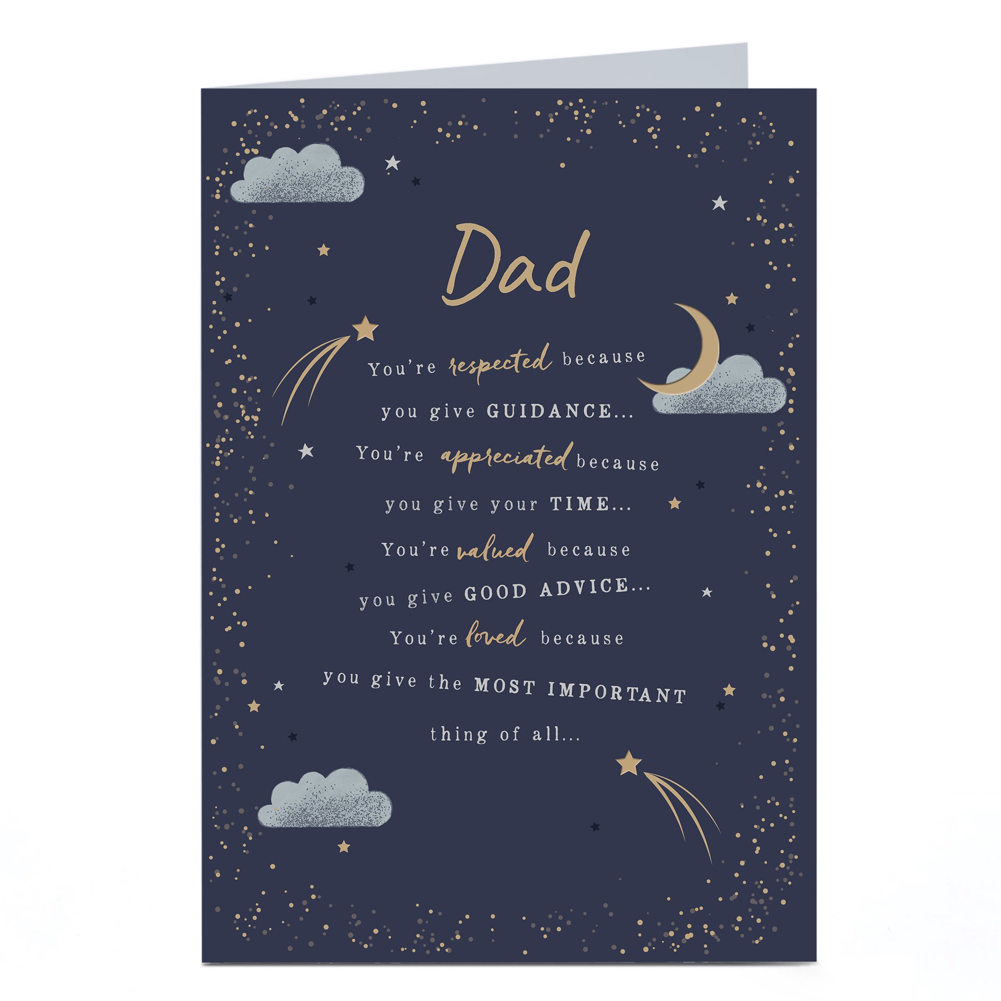 Personalised Macmillan Father's Day Card - Any Recipient