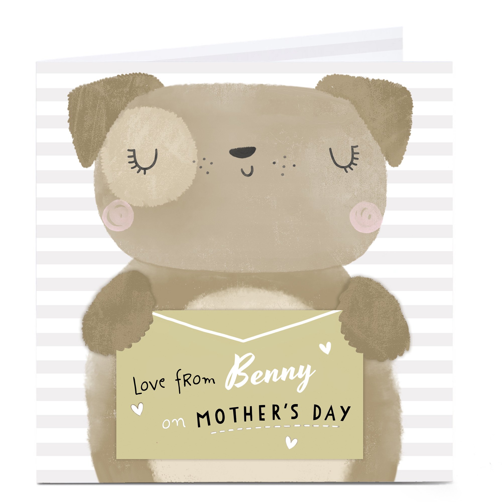 Personalised Mother's Day Card - Dog Mail