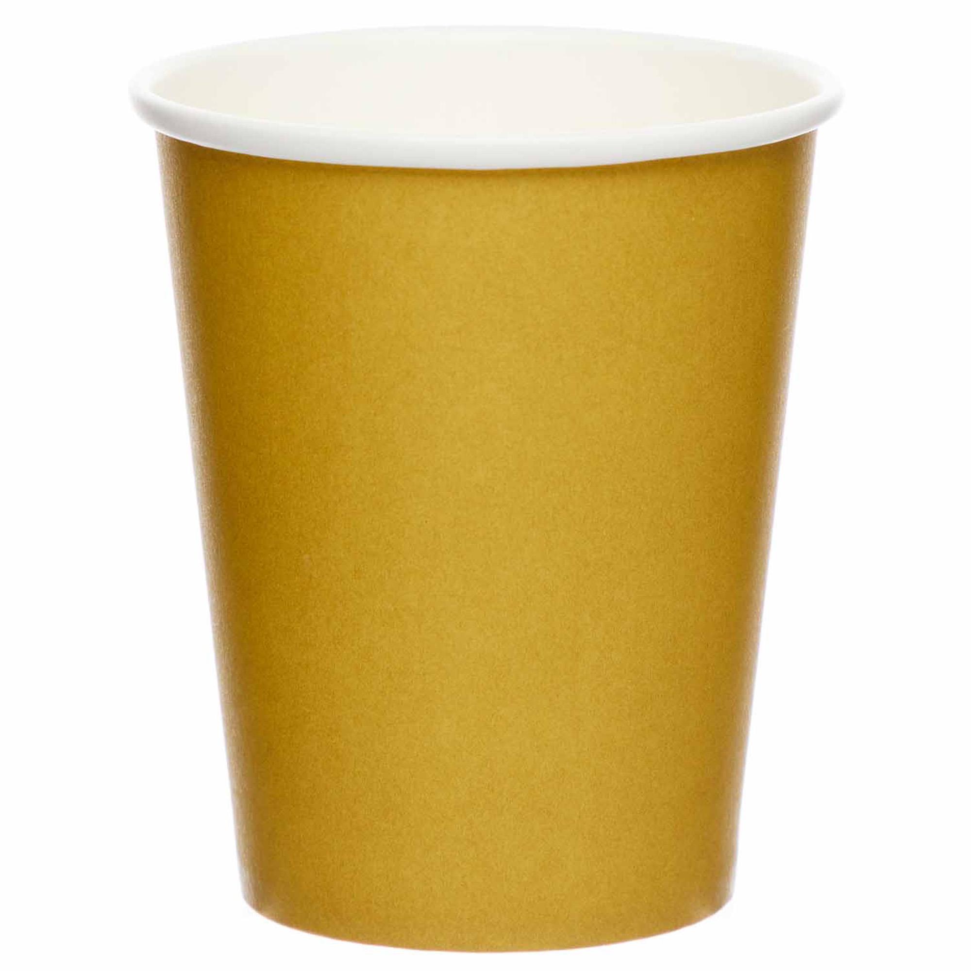 Buy Gold Paper Cups Pack of 8 for GBP 2.49 Card Factory UK