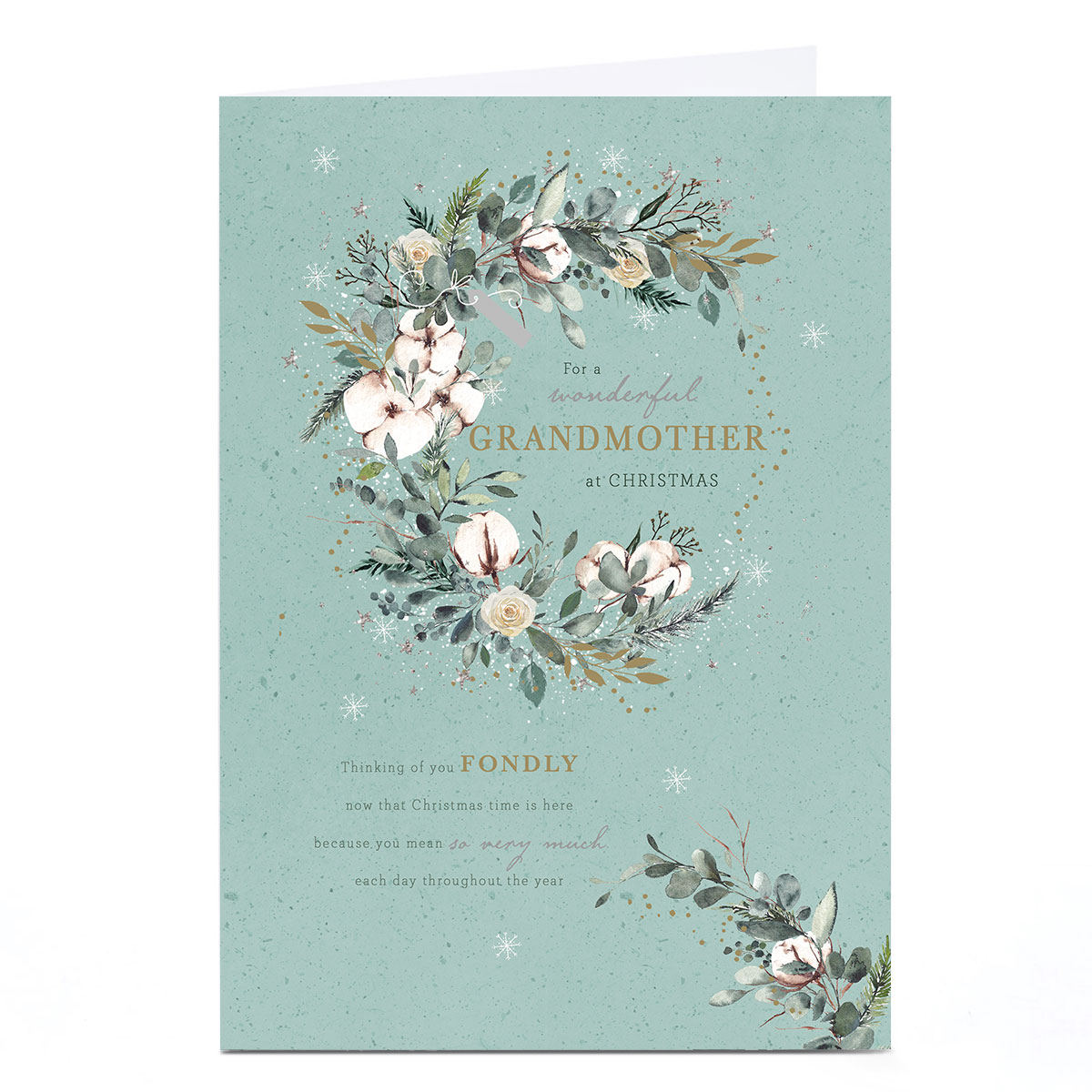 Christmas Card - A Wonderful Grandmother