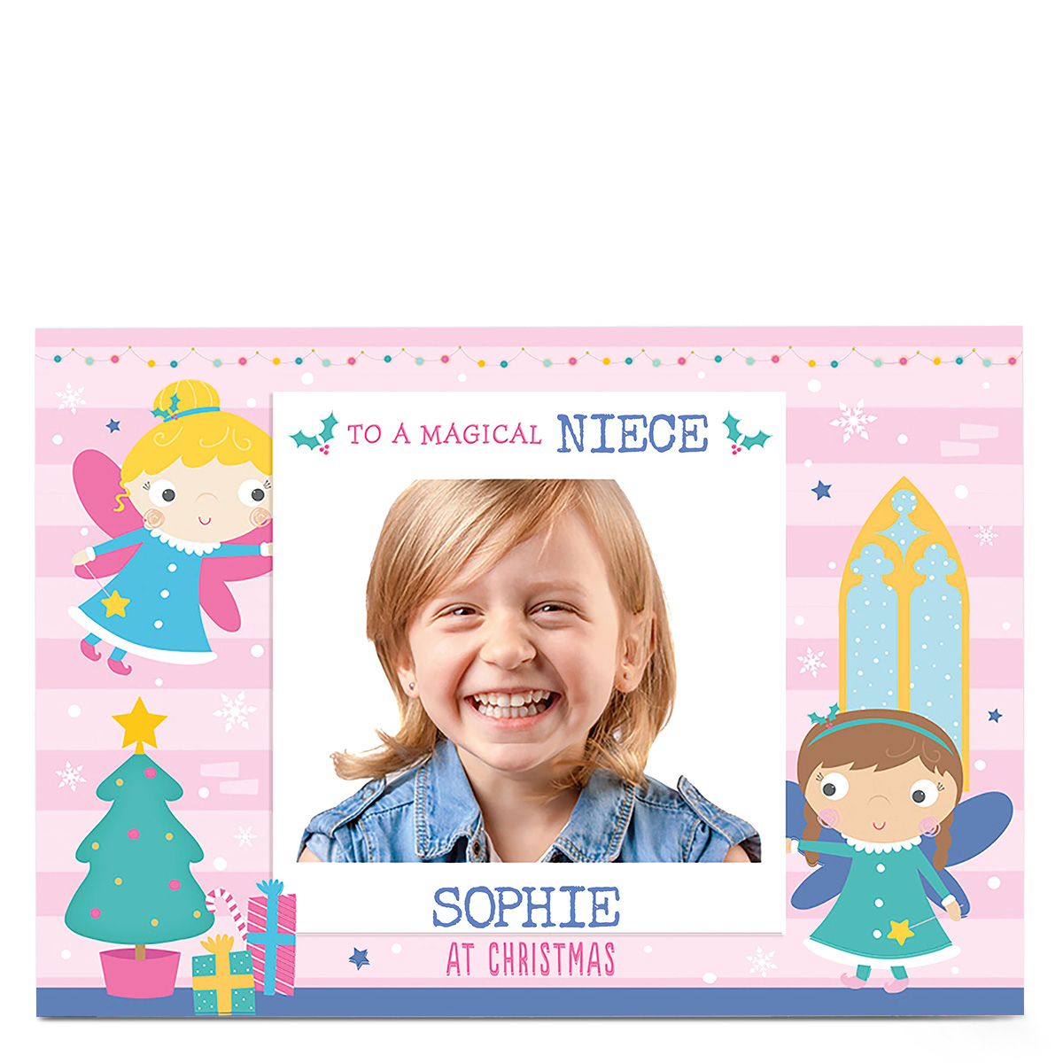 Christmas Photo Card - Magical Fairy Christmas Wishes