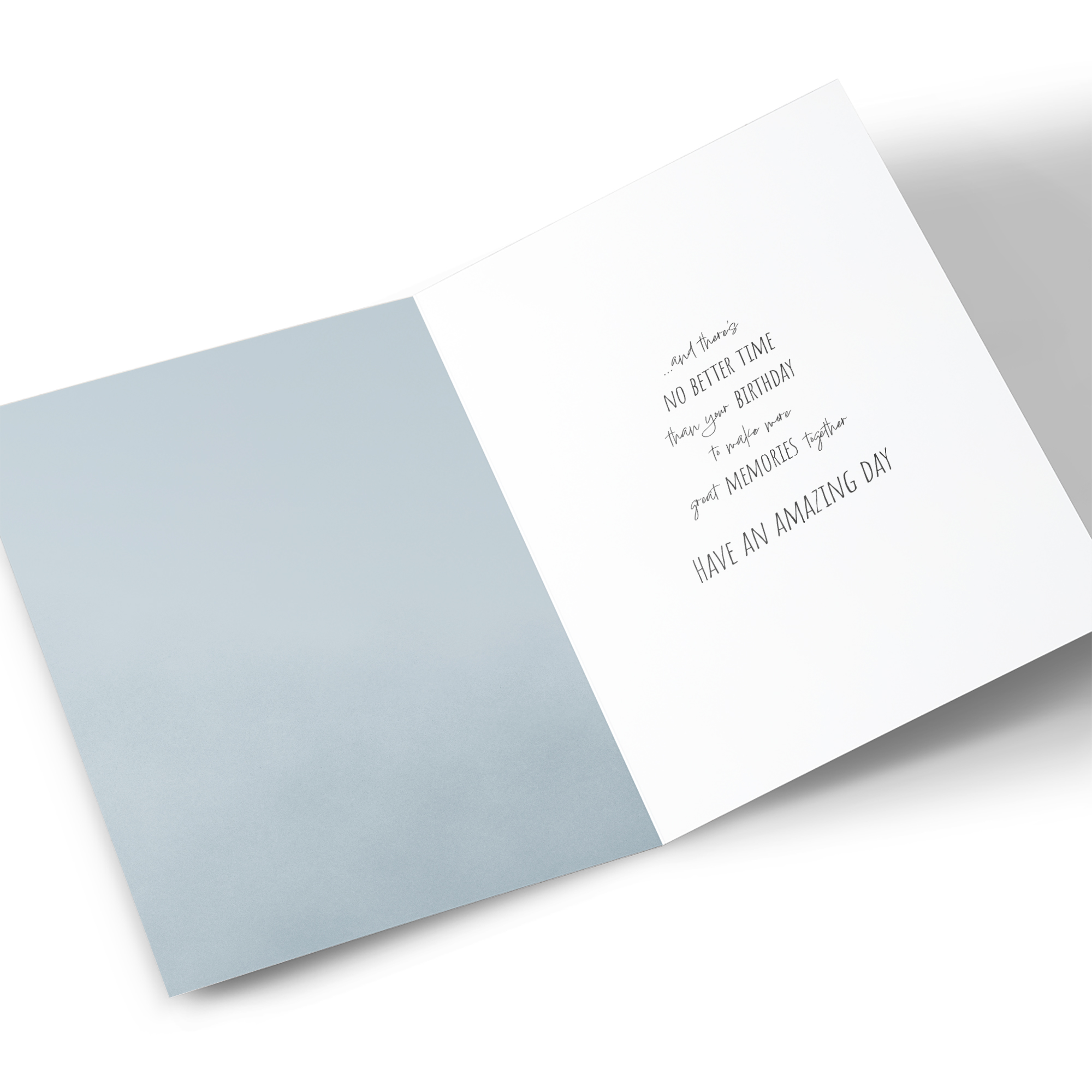 Photo Birthday Card - Life Is An Adventure, Boyfriend