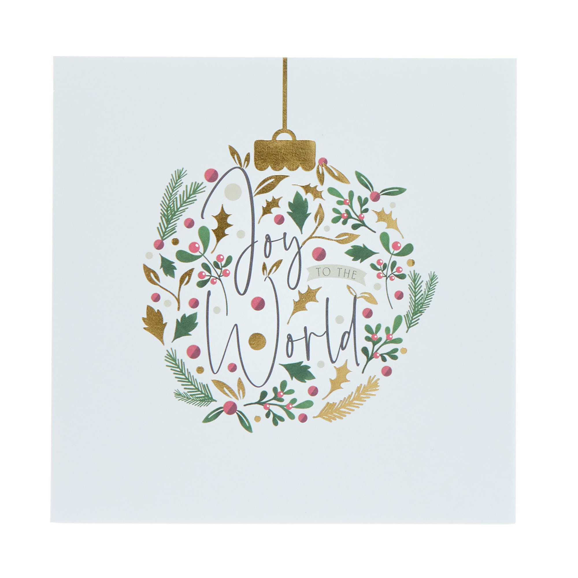 18 Charity Christmas Cards - Bauble & Tree (2 Designs)