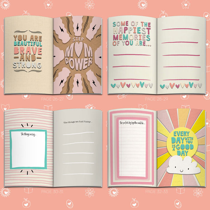 Fill in Your Words for Stepmum A5 Personalised Book