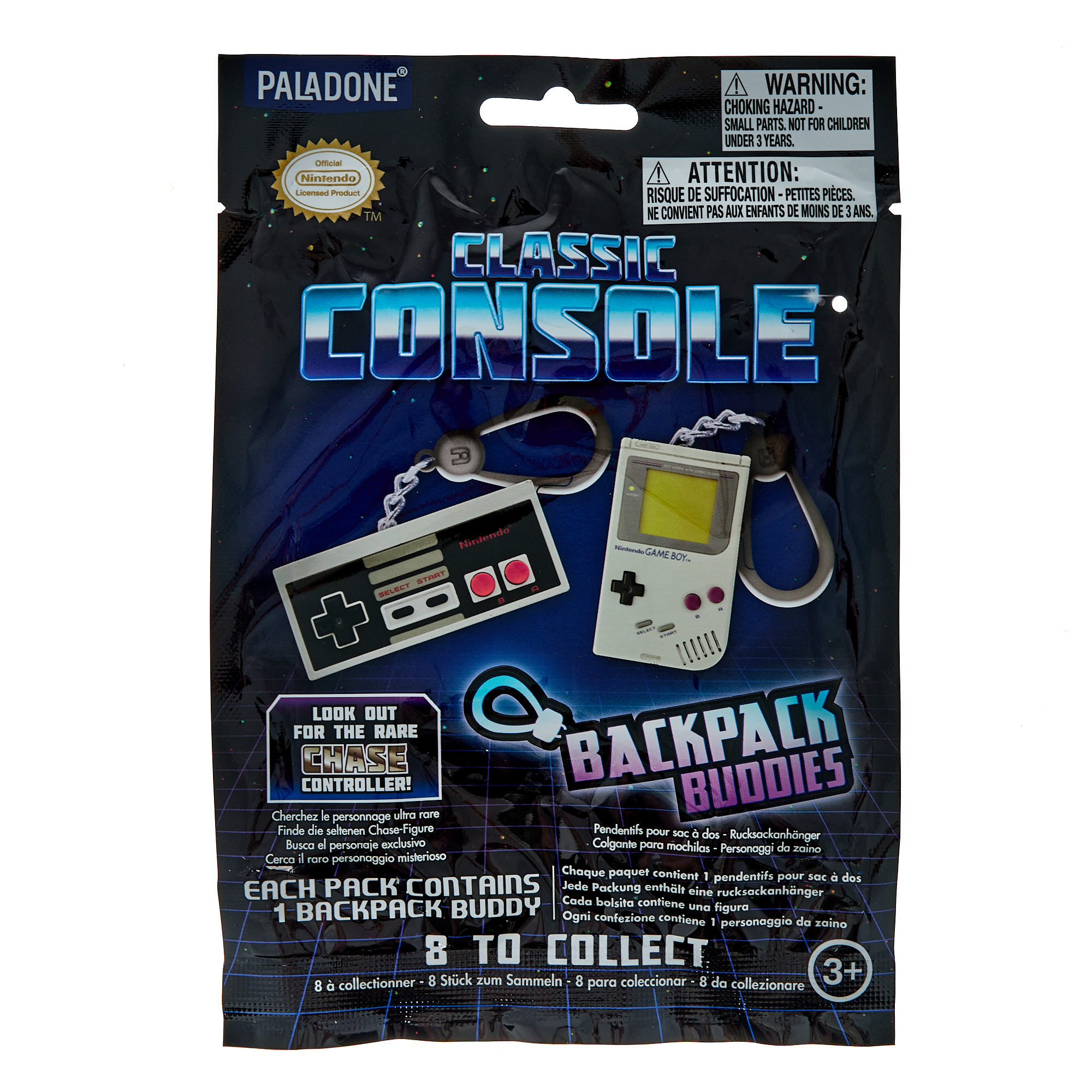 Classic Console Nintendo Backpack Buddies Mystery Keyring