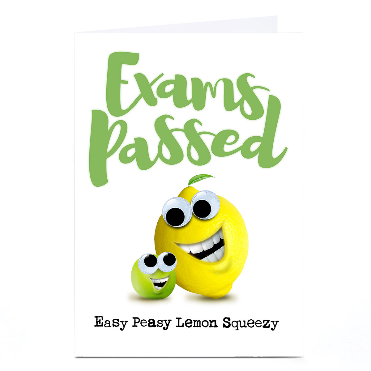 Personalised PG Quips Card - Exams Passed! 