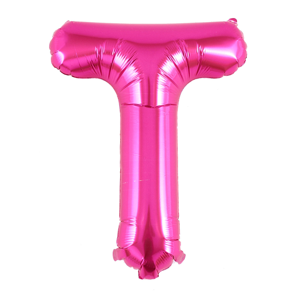 Pink Letter T Air-Inflated Balloon