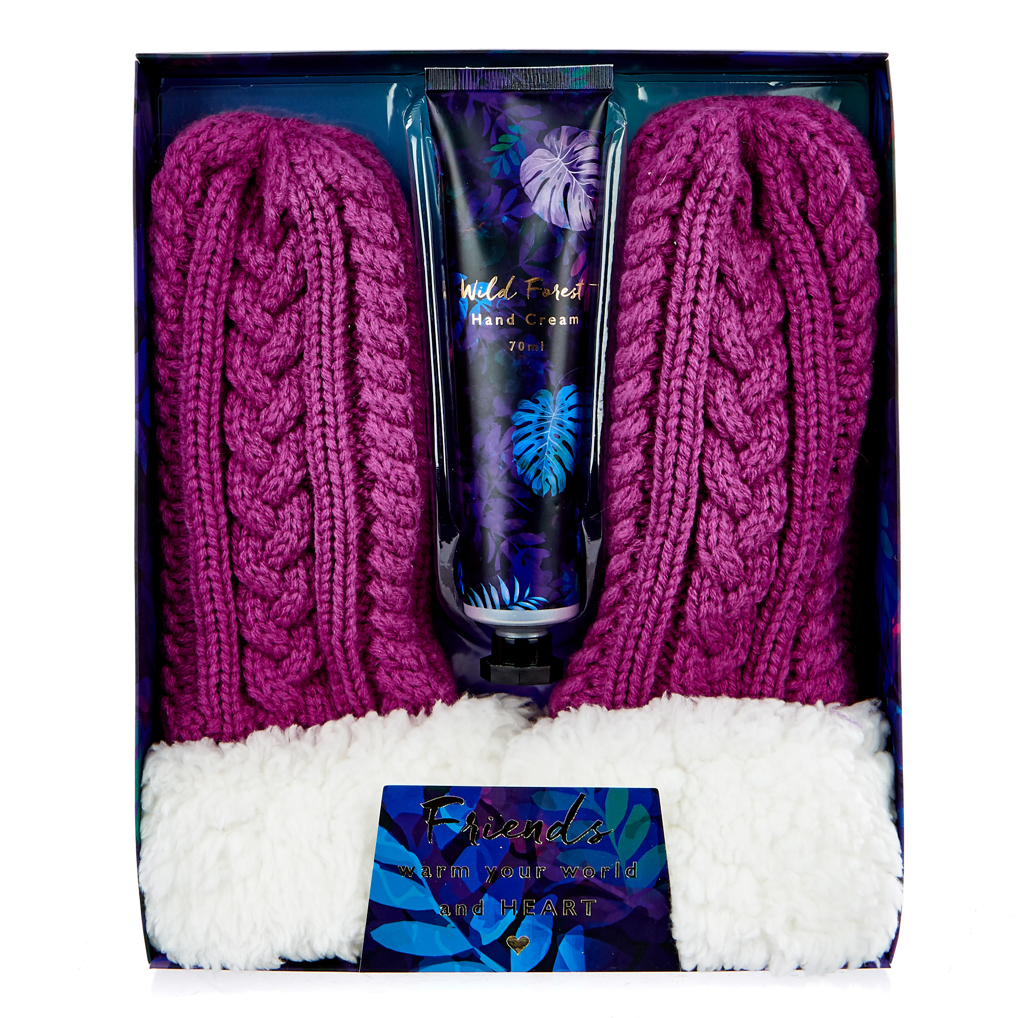 Friends Christmas Mitten & Hand Cream Set