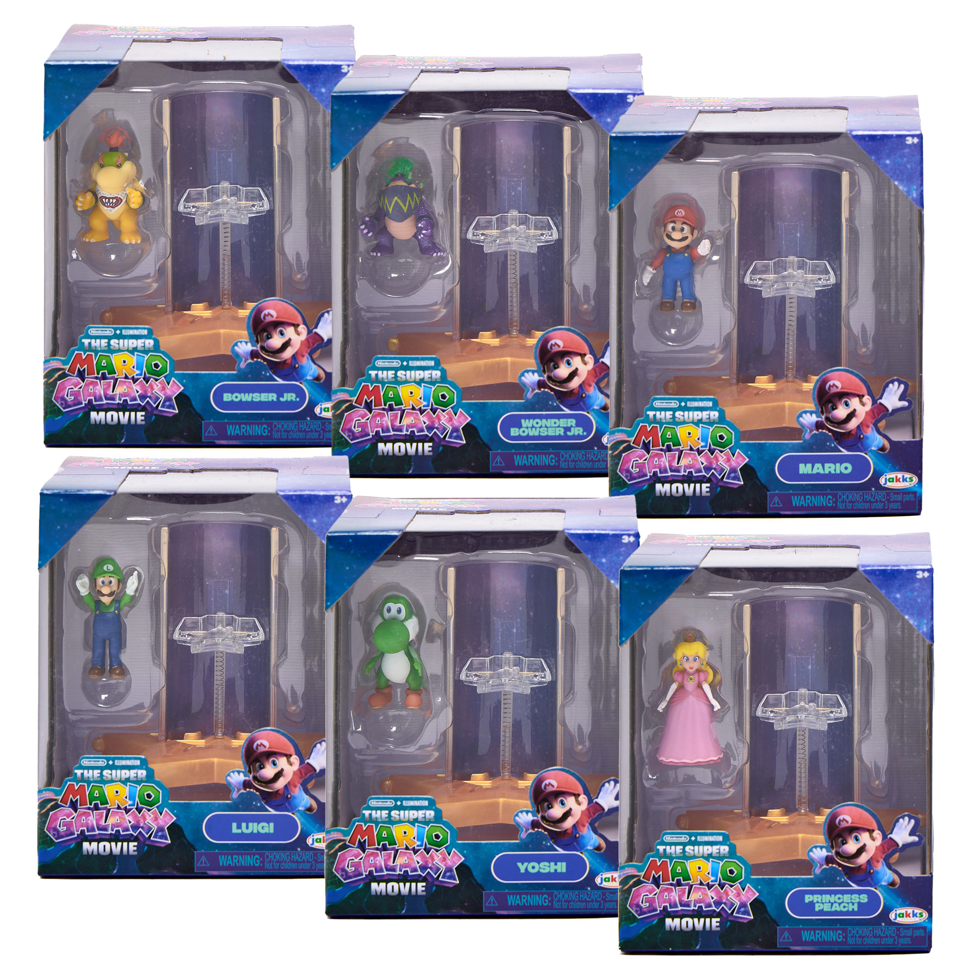 The Super Mario Galaxy Movie Star Launcher Mini Figure (Lucky Dip)