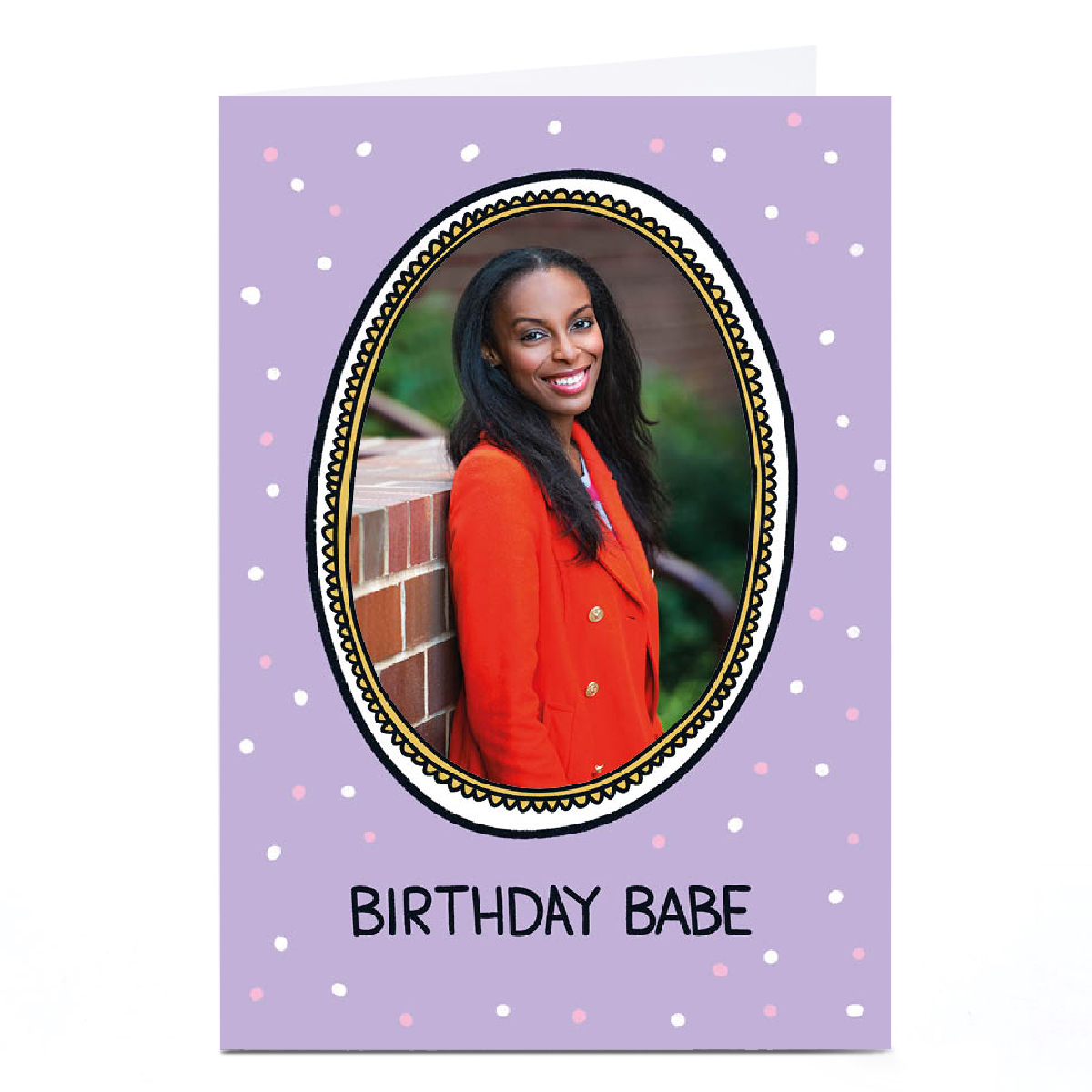 Photo Lucy Maggie Birthday Card - Birthday Babe