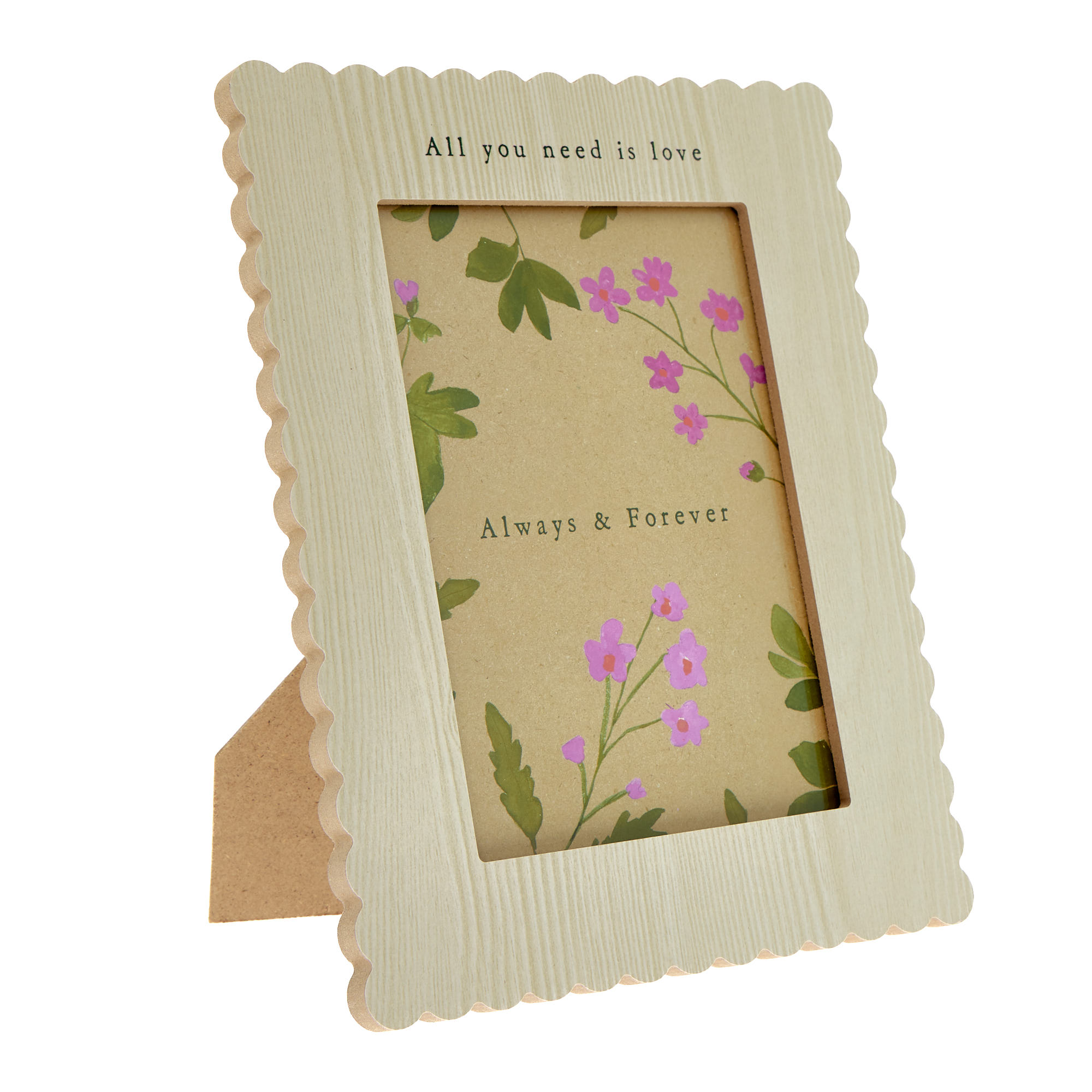 All You Need Is Love Wooden Photo Frame