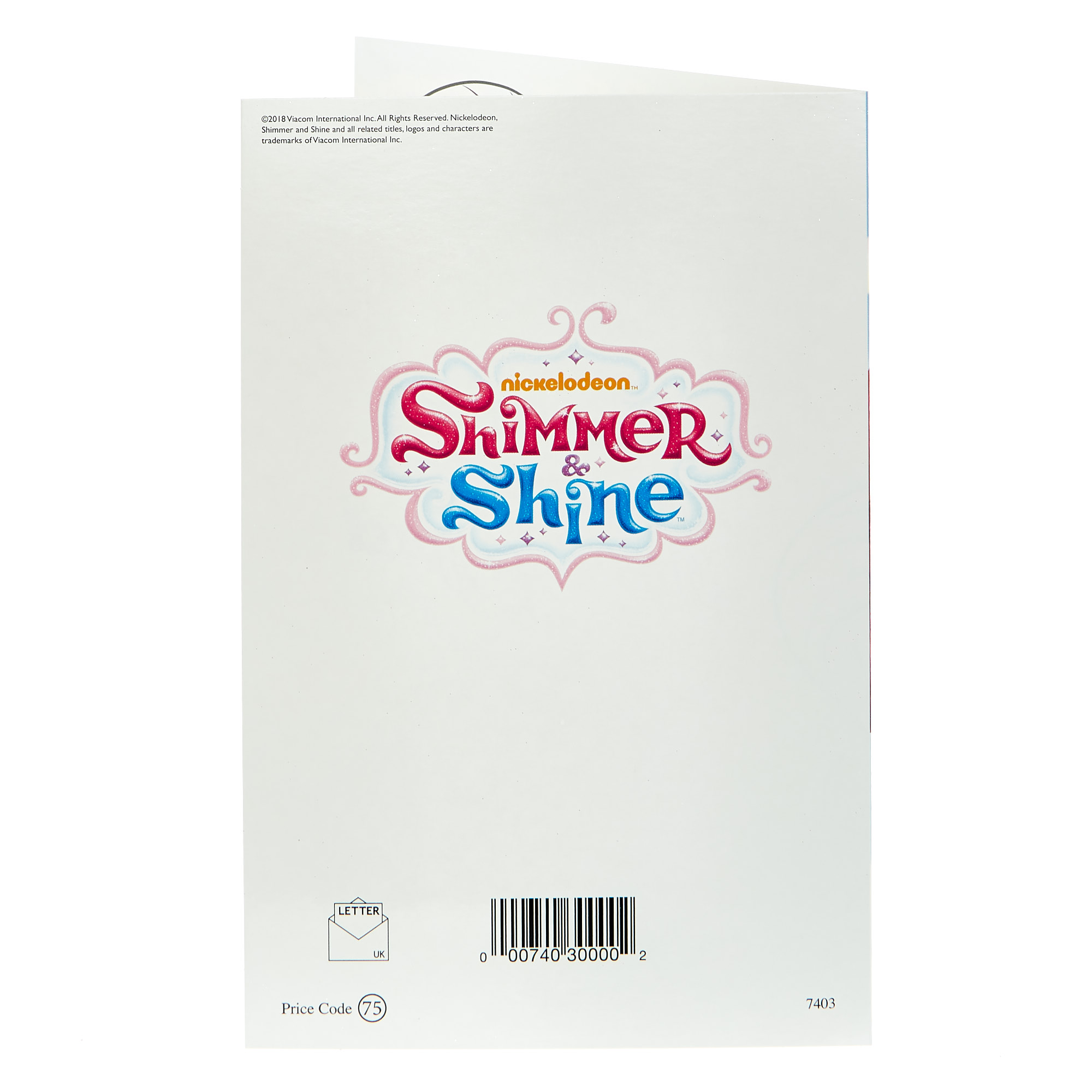 Shimmer & Shine Birthday Card - Sparkly Wishes