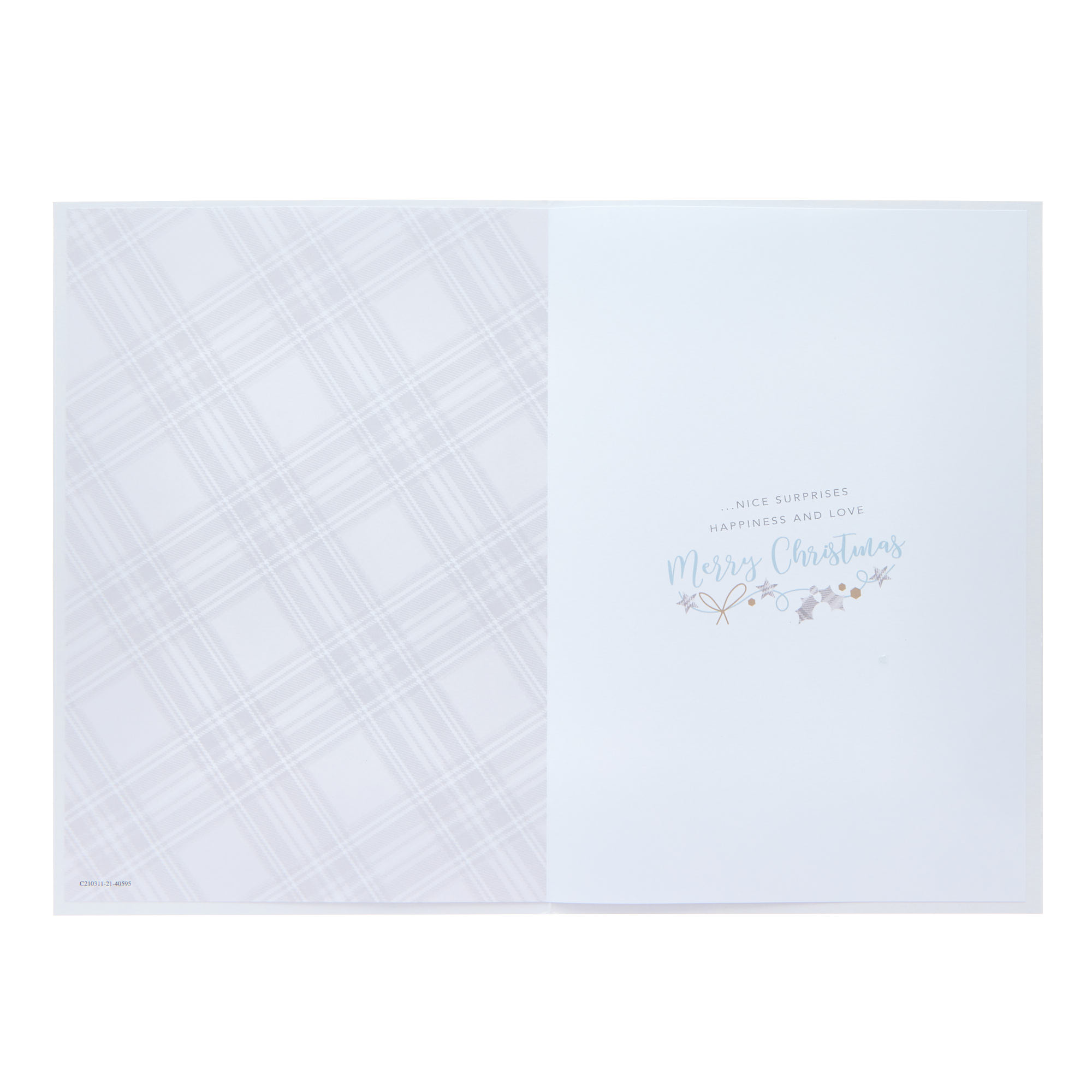 Son & Your Partner Stockings Christmas Card