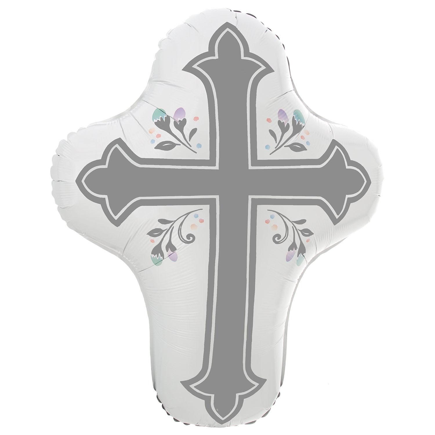 28-Inch Holy Day Cross Foil Helium Balloon