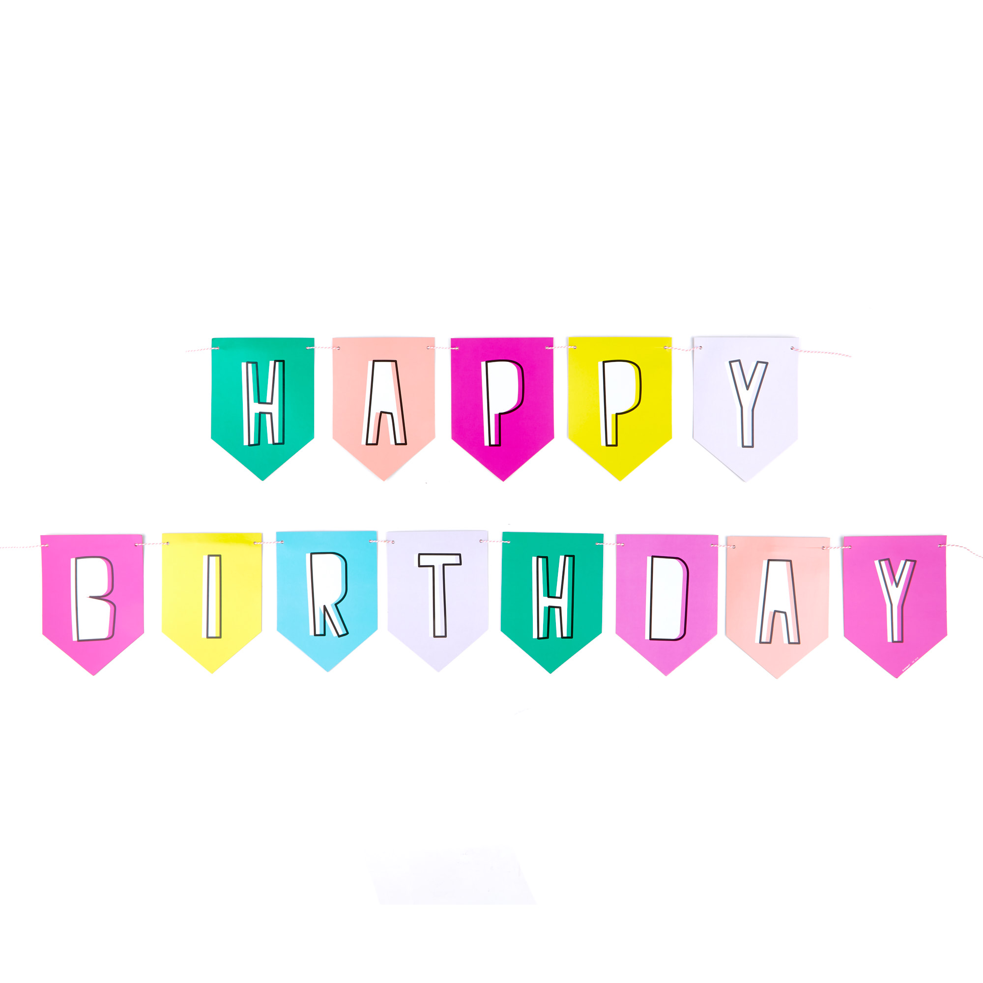 Favourite Things Birthday Party Tableware & Decorations Bundle - 16 Guests