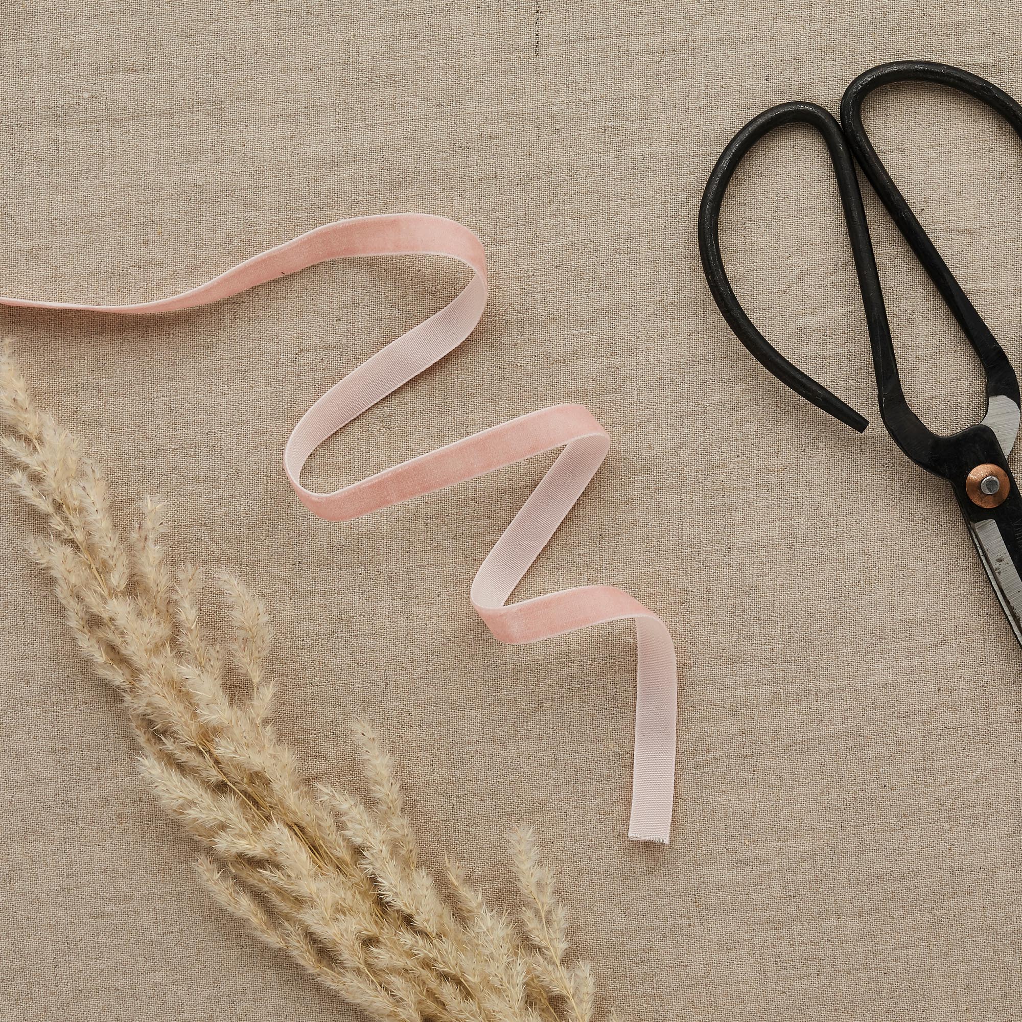 Blush Velvet Ribbon 5m