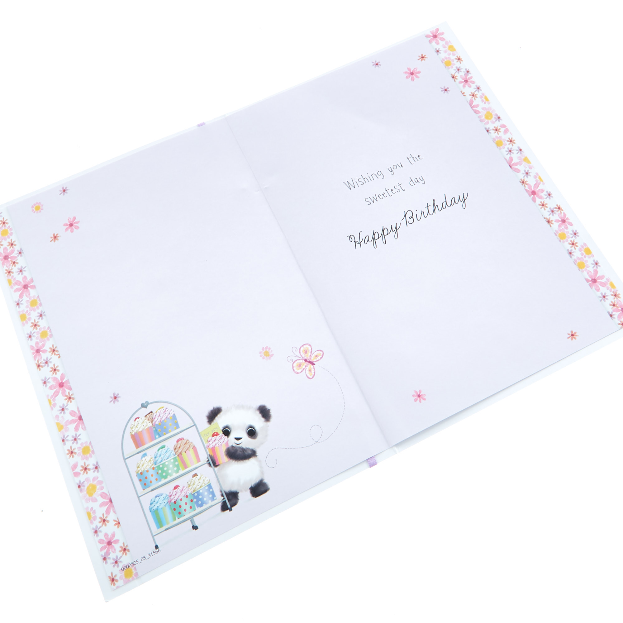 Birthday Card - Panda, Lovely Treats 