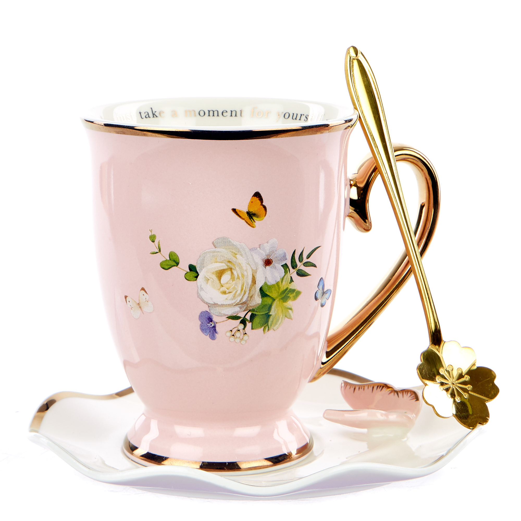 Mother's Day Cup, Saucer & Spoon Set