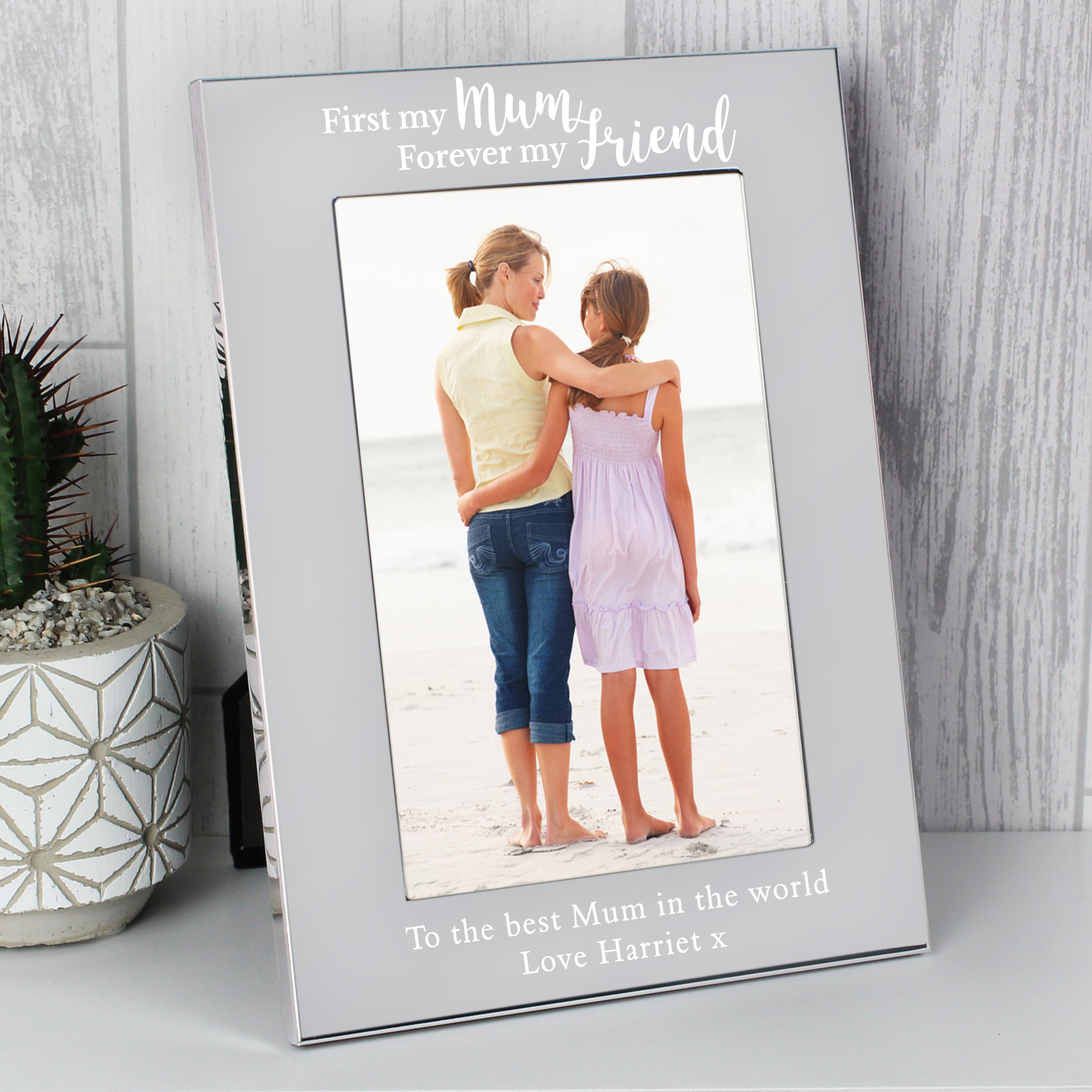 Personalised First My Mum... 6x4 Photo Frame
