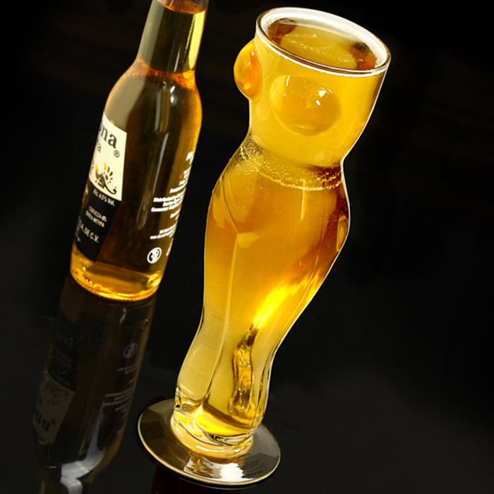 Cheeky Torso Pint Glass 