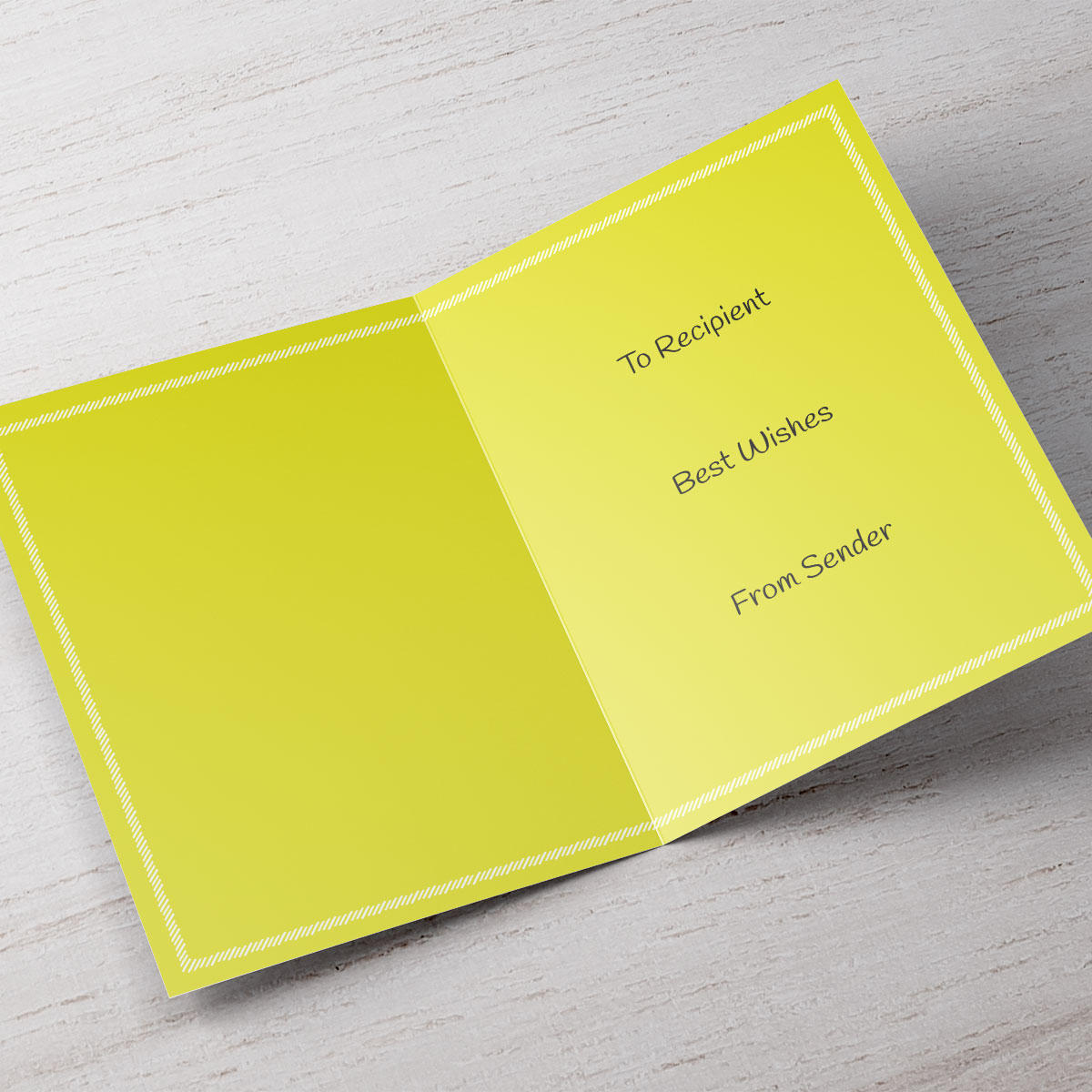 Personalised Graduation Card - Black, White & Yellow