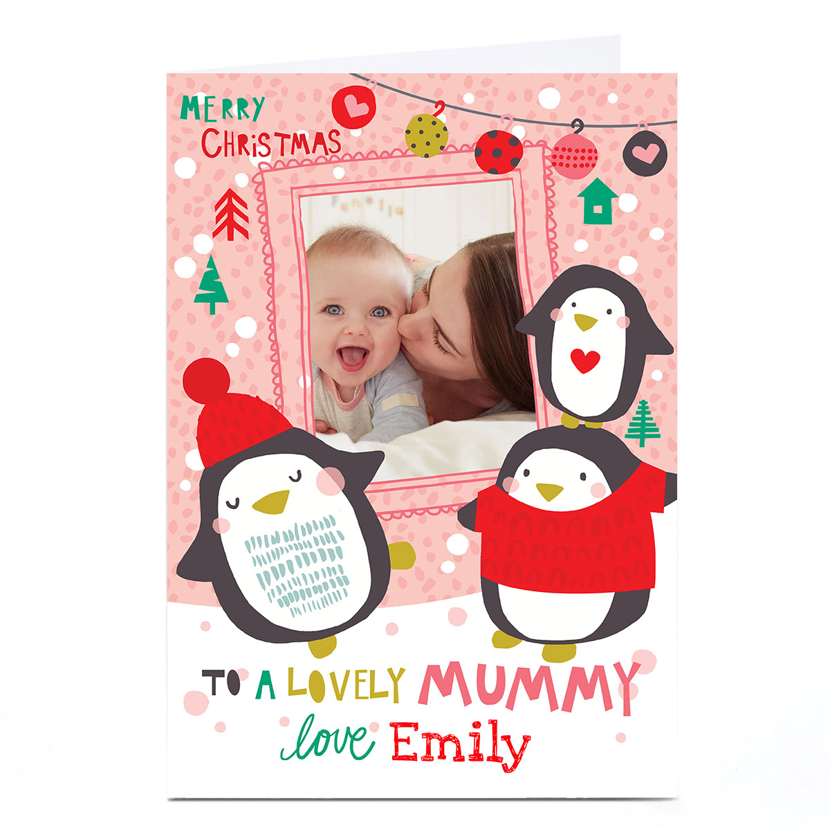 Photo Bev Hopwood Christmas Card - Lovely Mummy