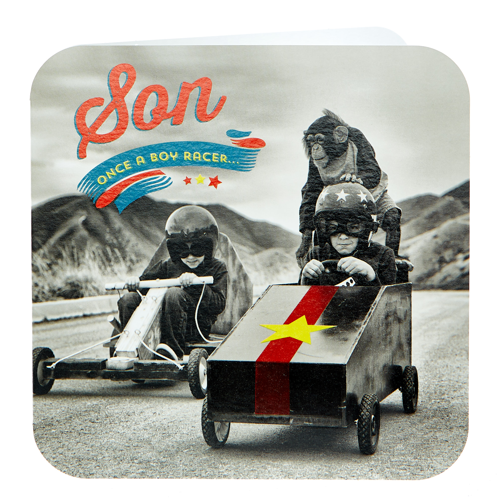 Birthday Card - Boy Racer Son