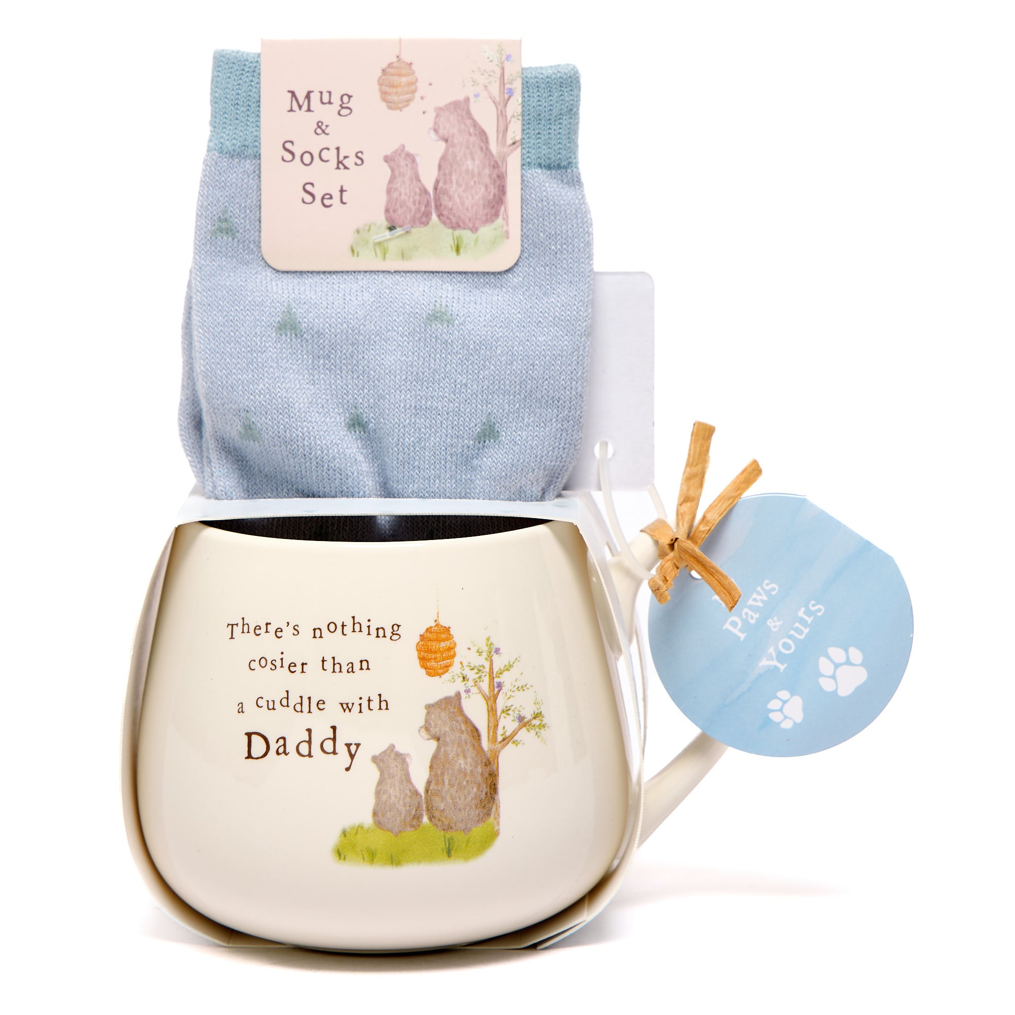 A Cuddle With Daddy Mug & Socks Set