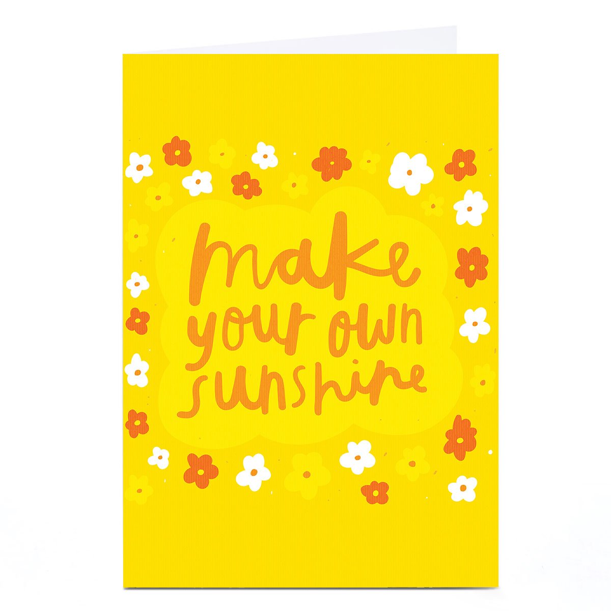 Personalised Whale & Bird Card - Make Your Own Sunshine 