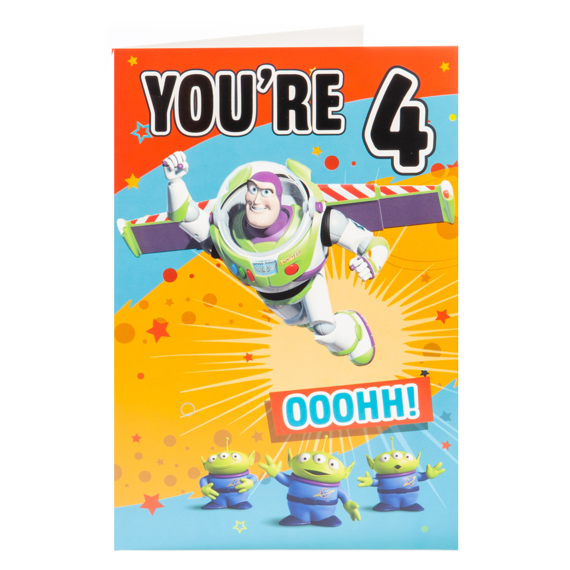 Toy Story 4th Birthday Card