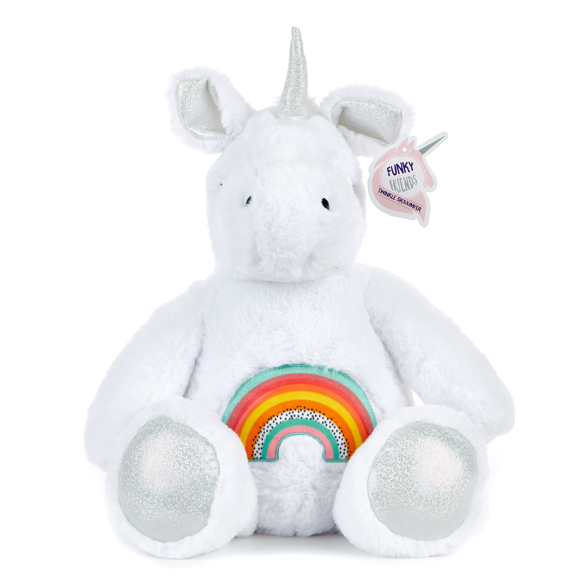 Rainbow Unicorn Soft Toy