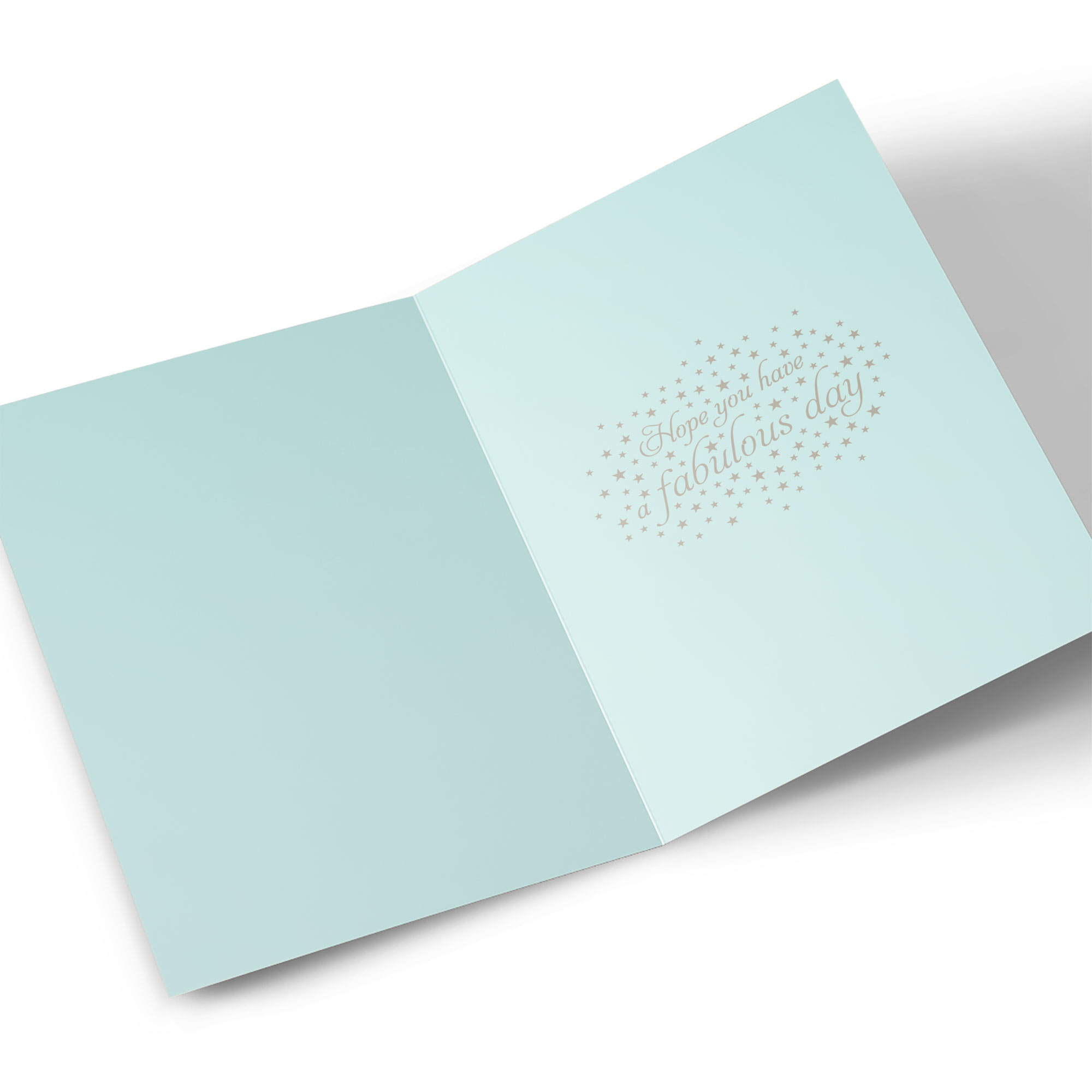 Birthday Card - Special Auntie Script and Stars