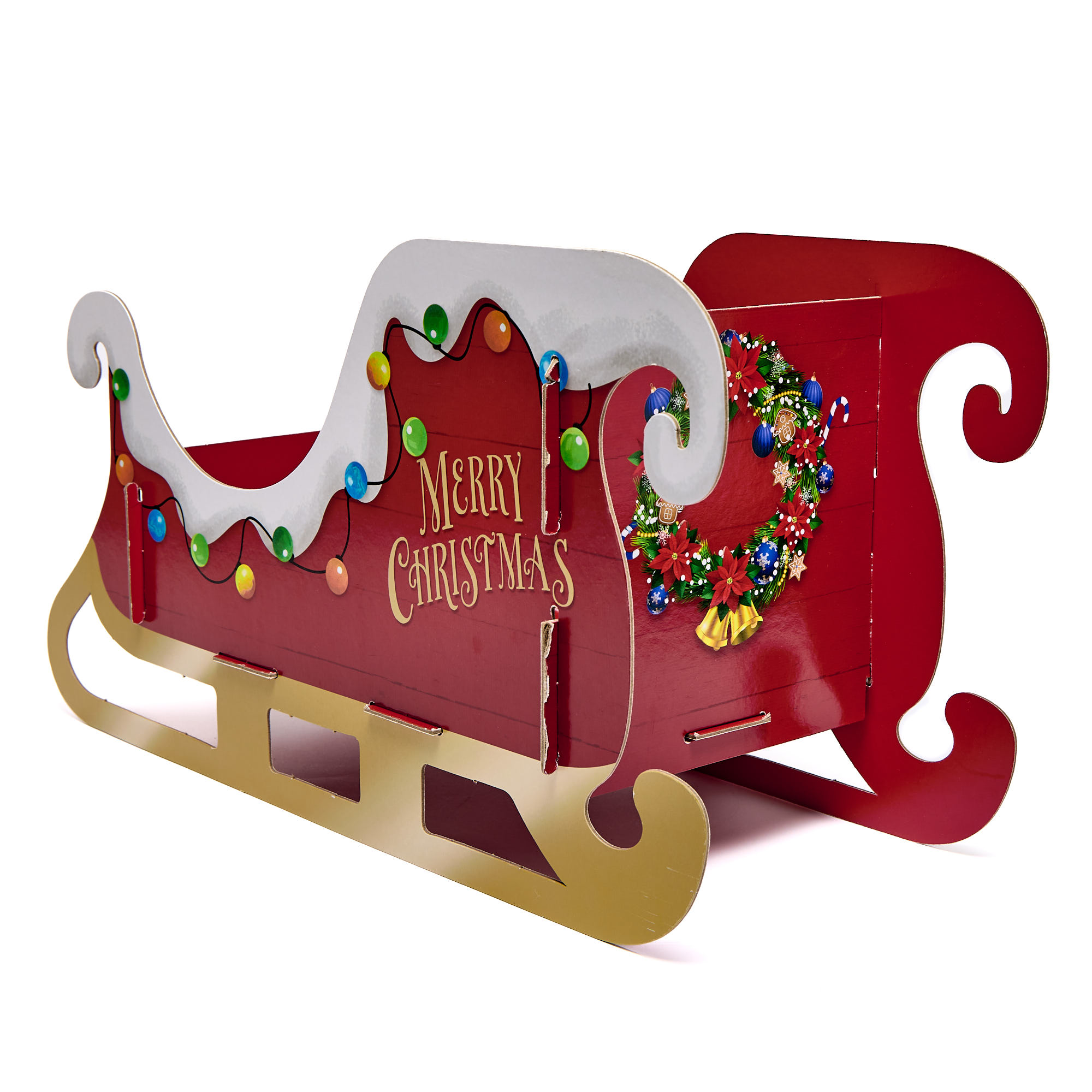 Merry Christmas Present Sleigh