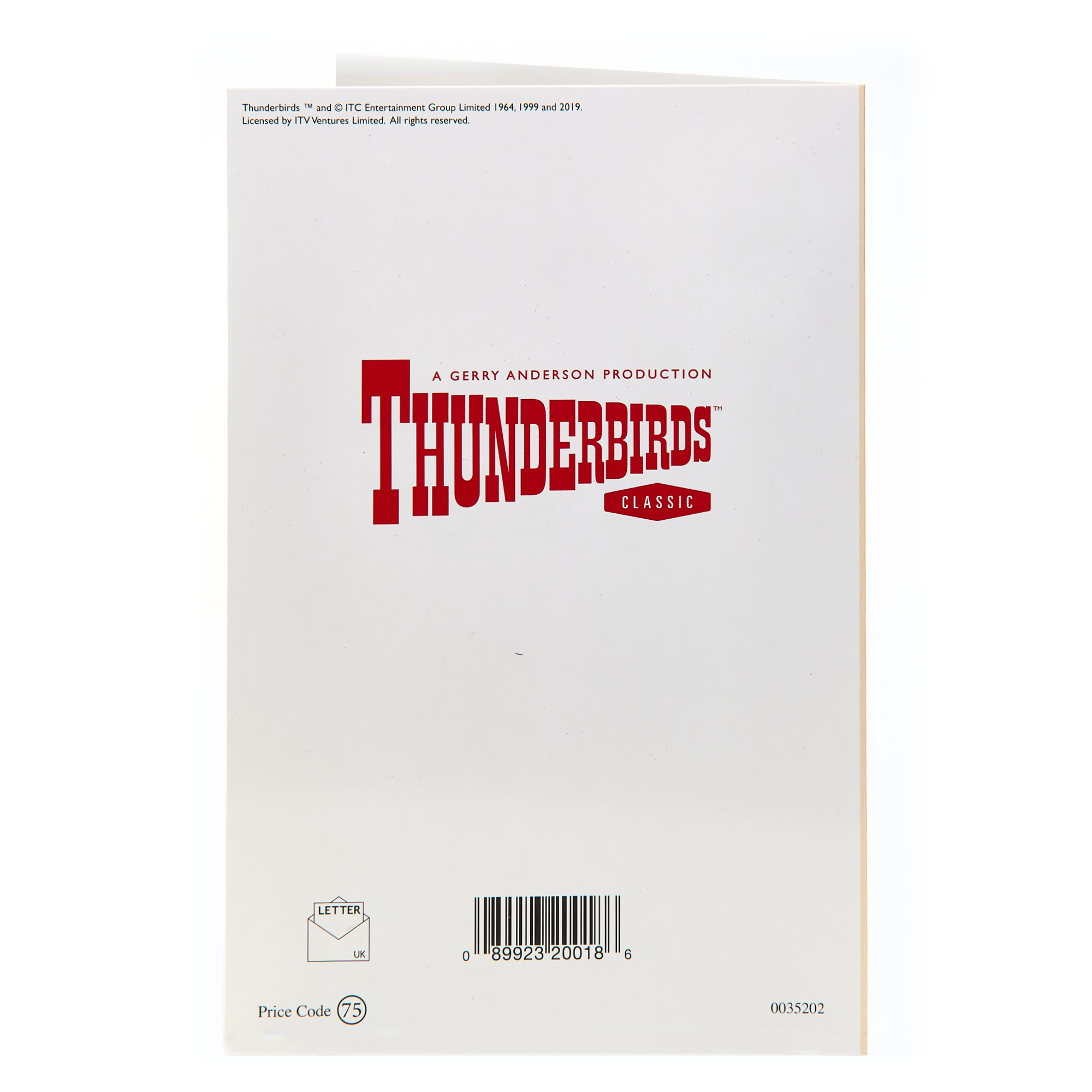 Thunderbirds 60th Birthday Card