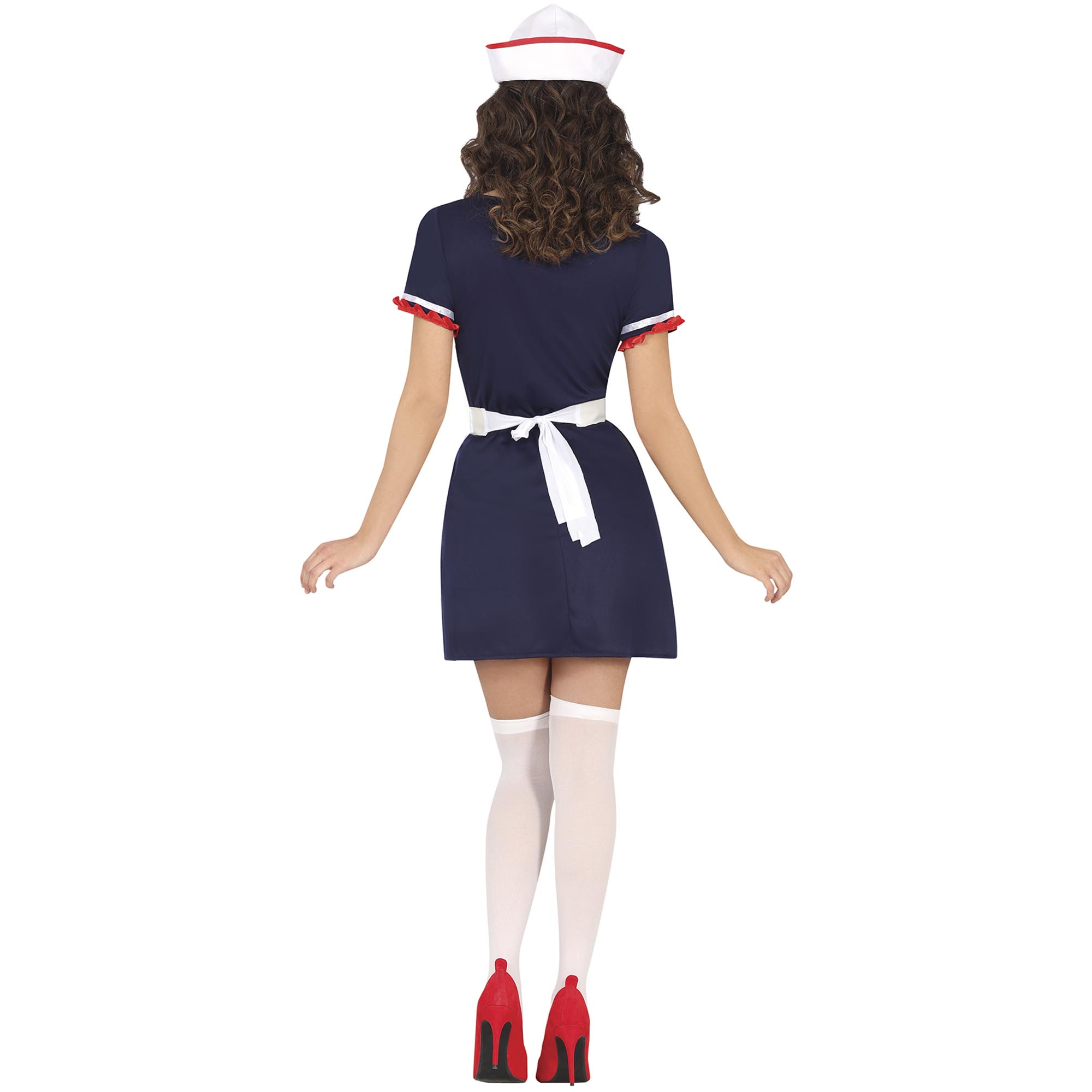 Sailor Girl Adult Fancy Dress Costume 