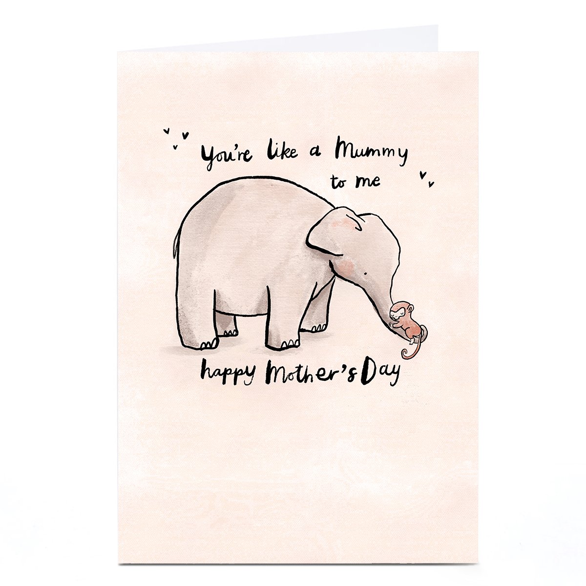 Personalised Emma Valenghi Mother's Day Card - You're like a Mummy to Me