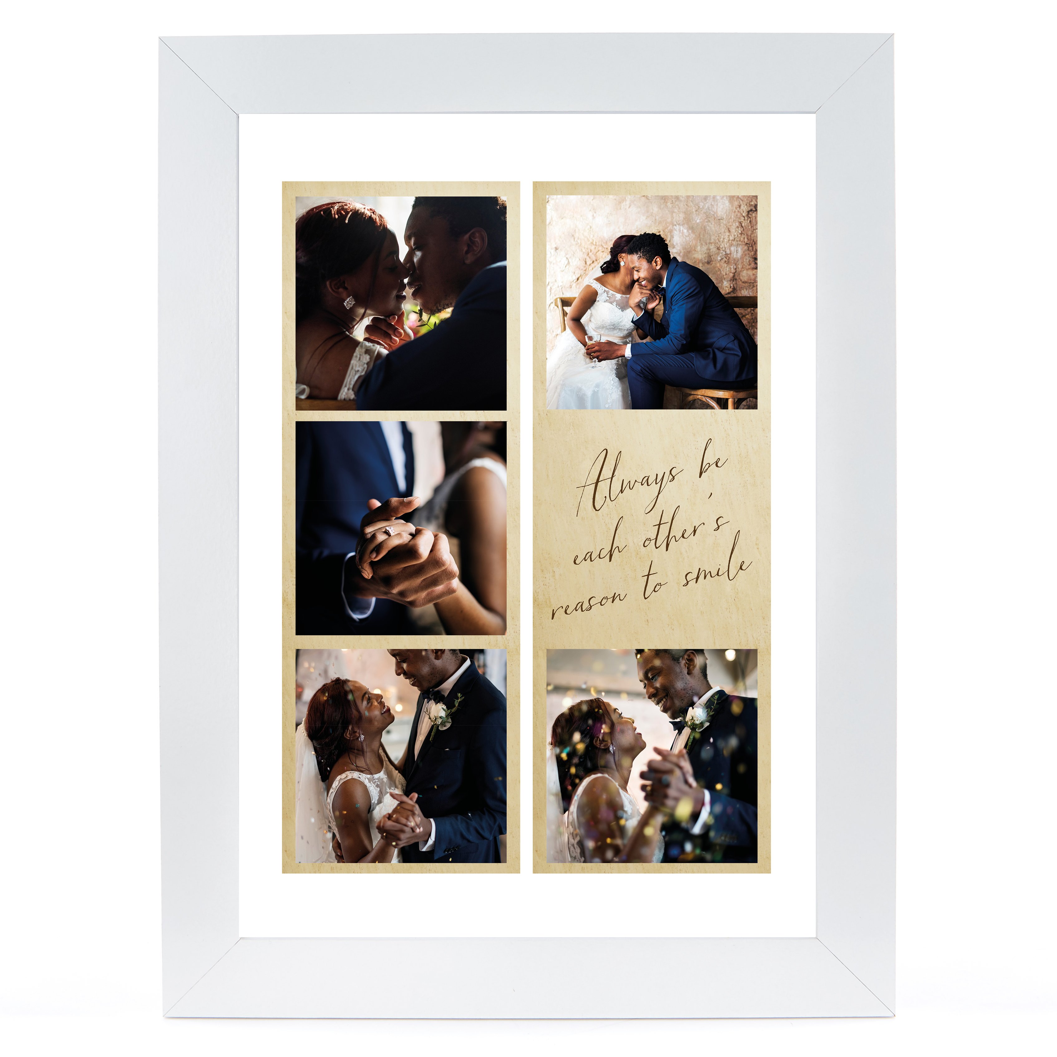 Personalised Photo Print - Each Other's Reason To Smile