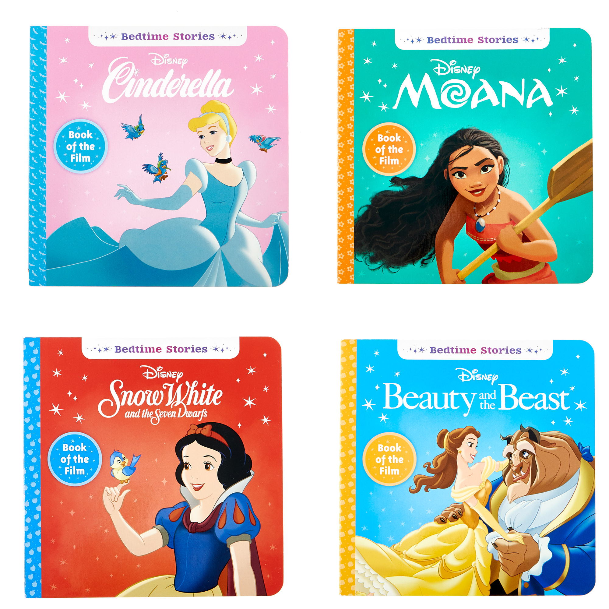 Disney Princess Bedtime Story Books - Set Of 4
