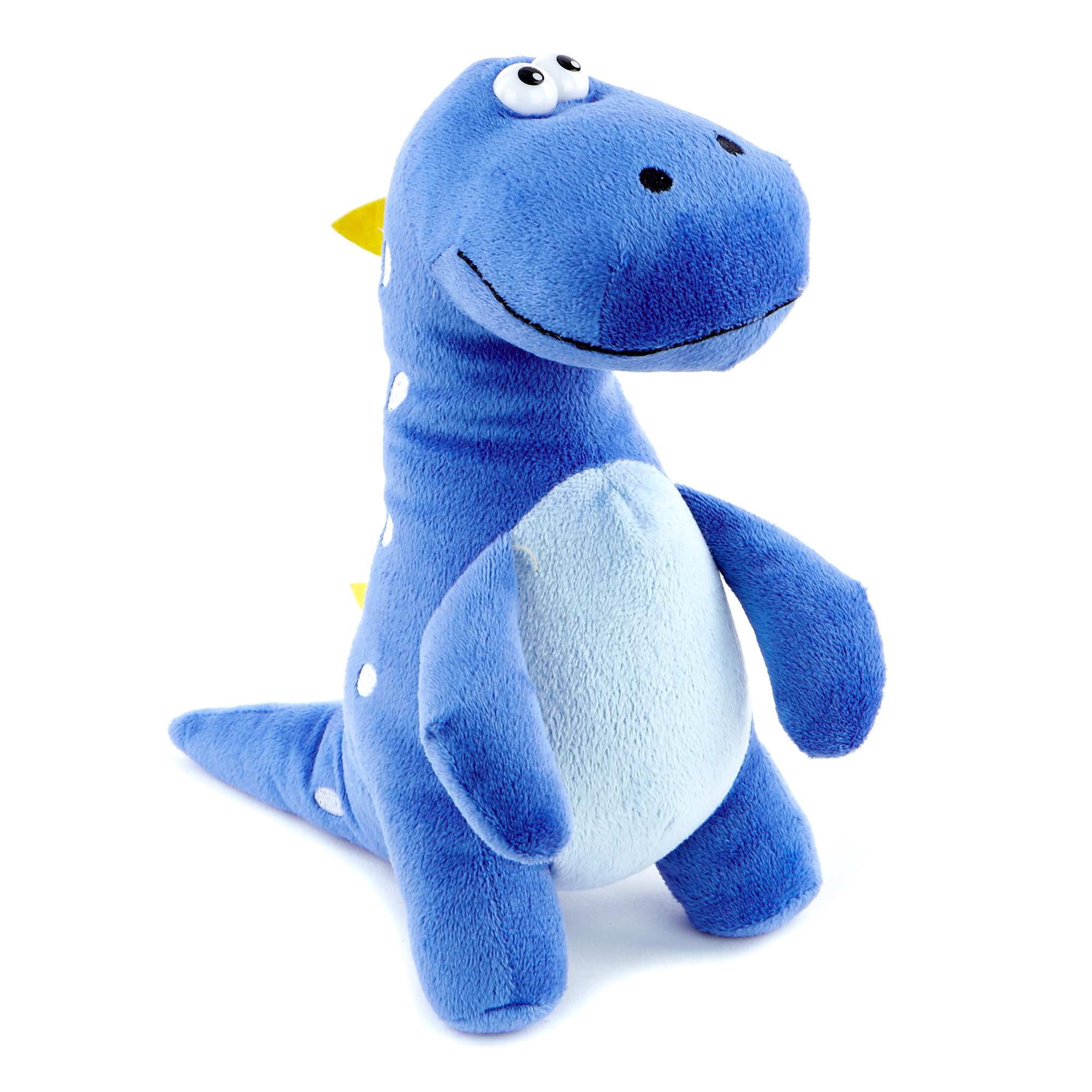 Blue & Yellow Dinosaur Soft Toy