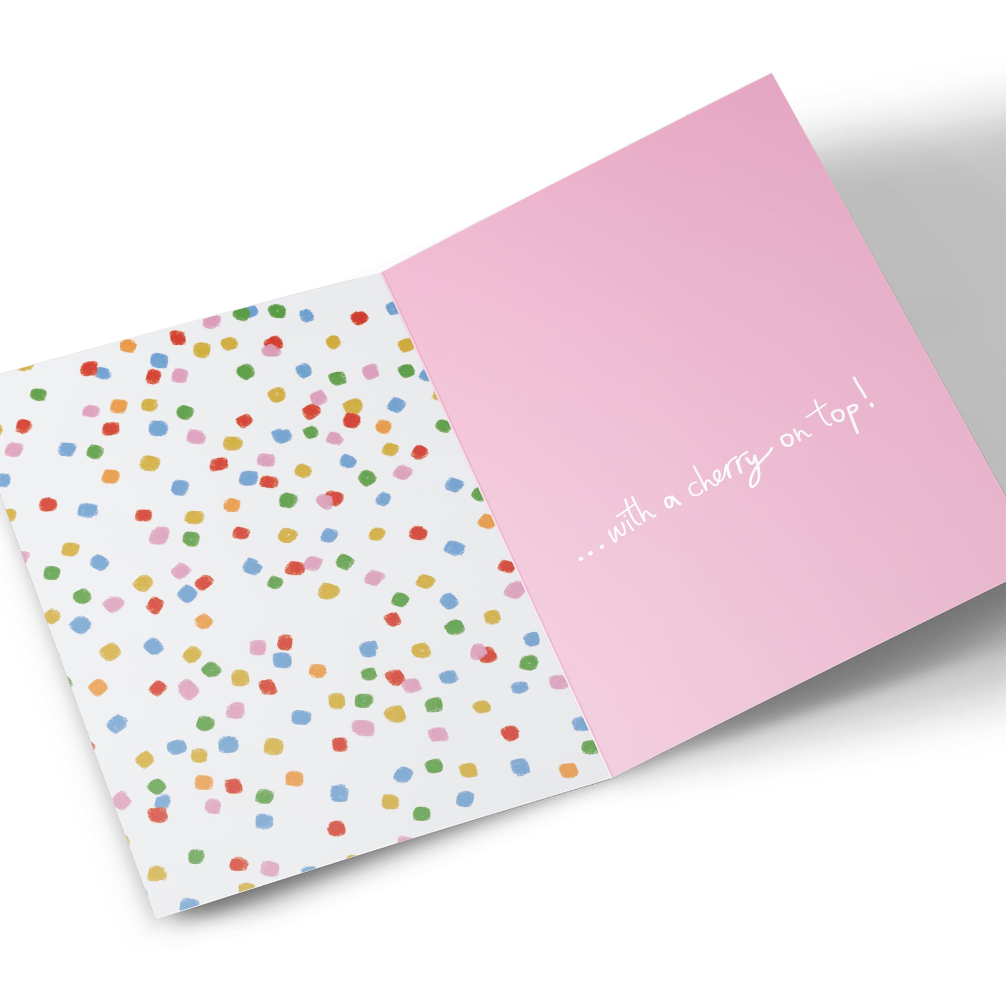 Birthday Card - Sweet Cupcake, Sister