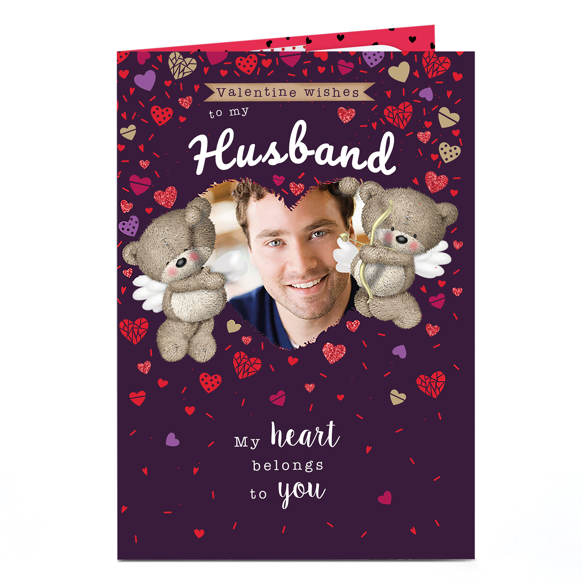 Photo Valentine's Card - My Heart Belongs To You