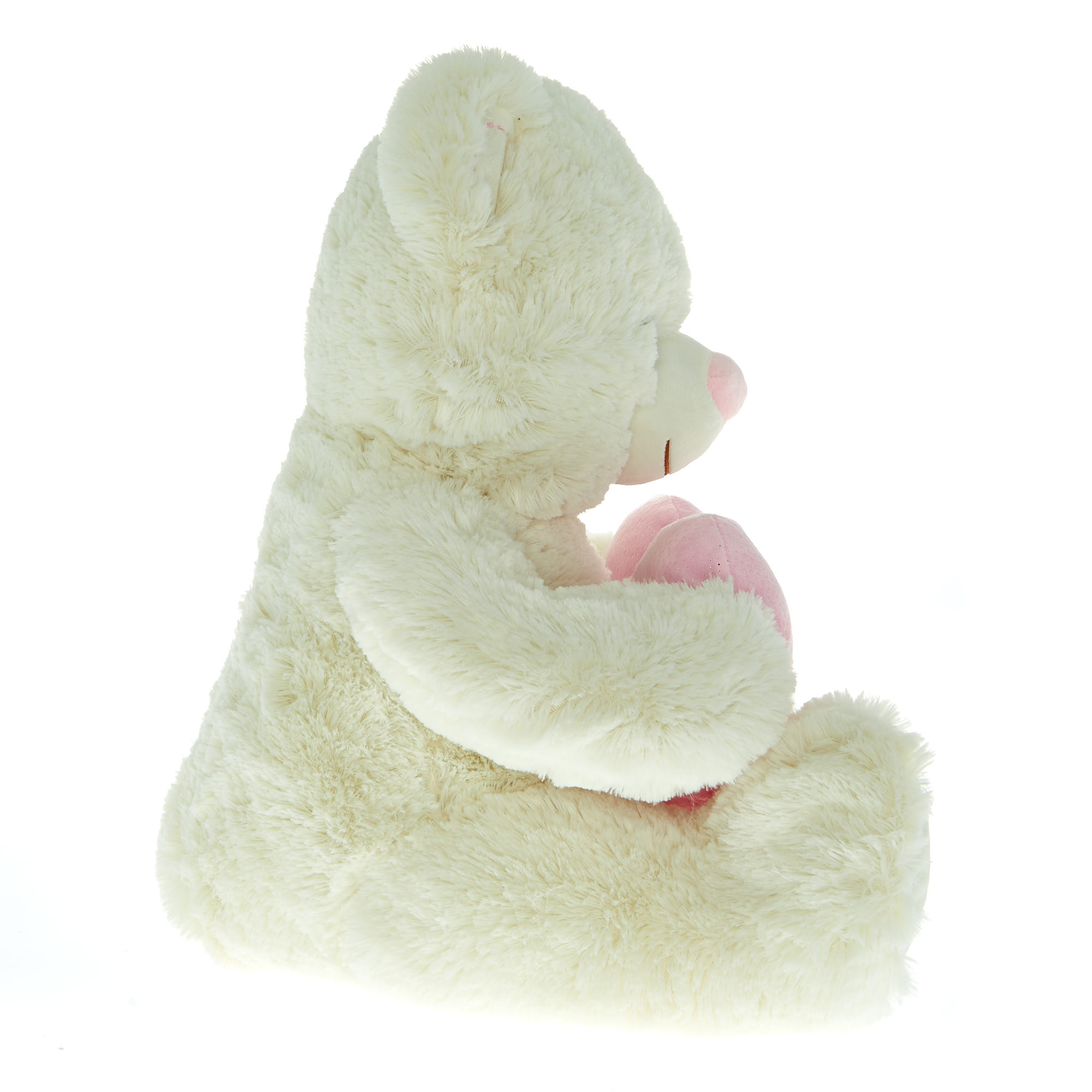 Large Bear With Heart Soft Toy