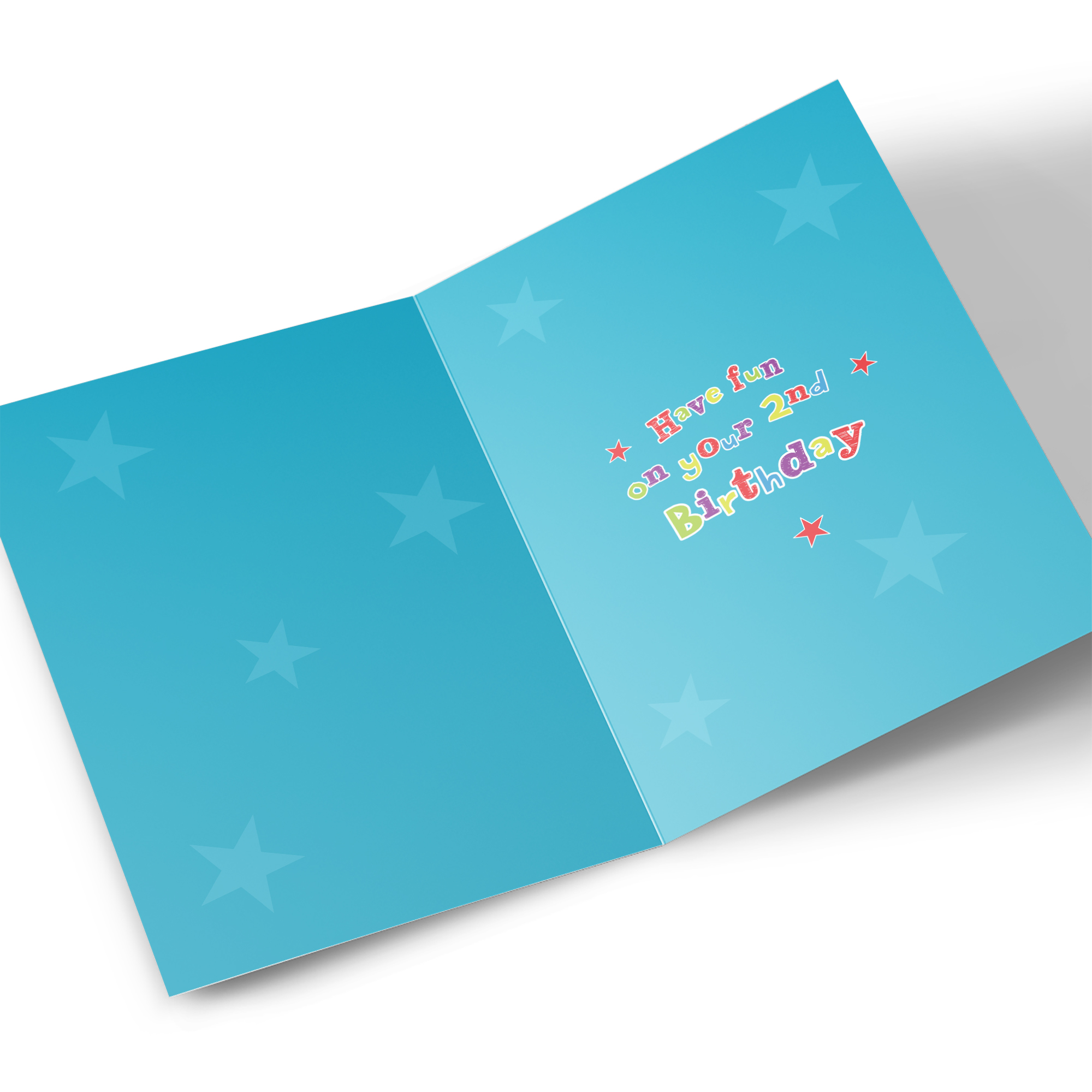 2nd Birthday Card - Birthday Boy Tractor