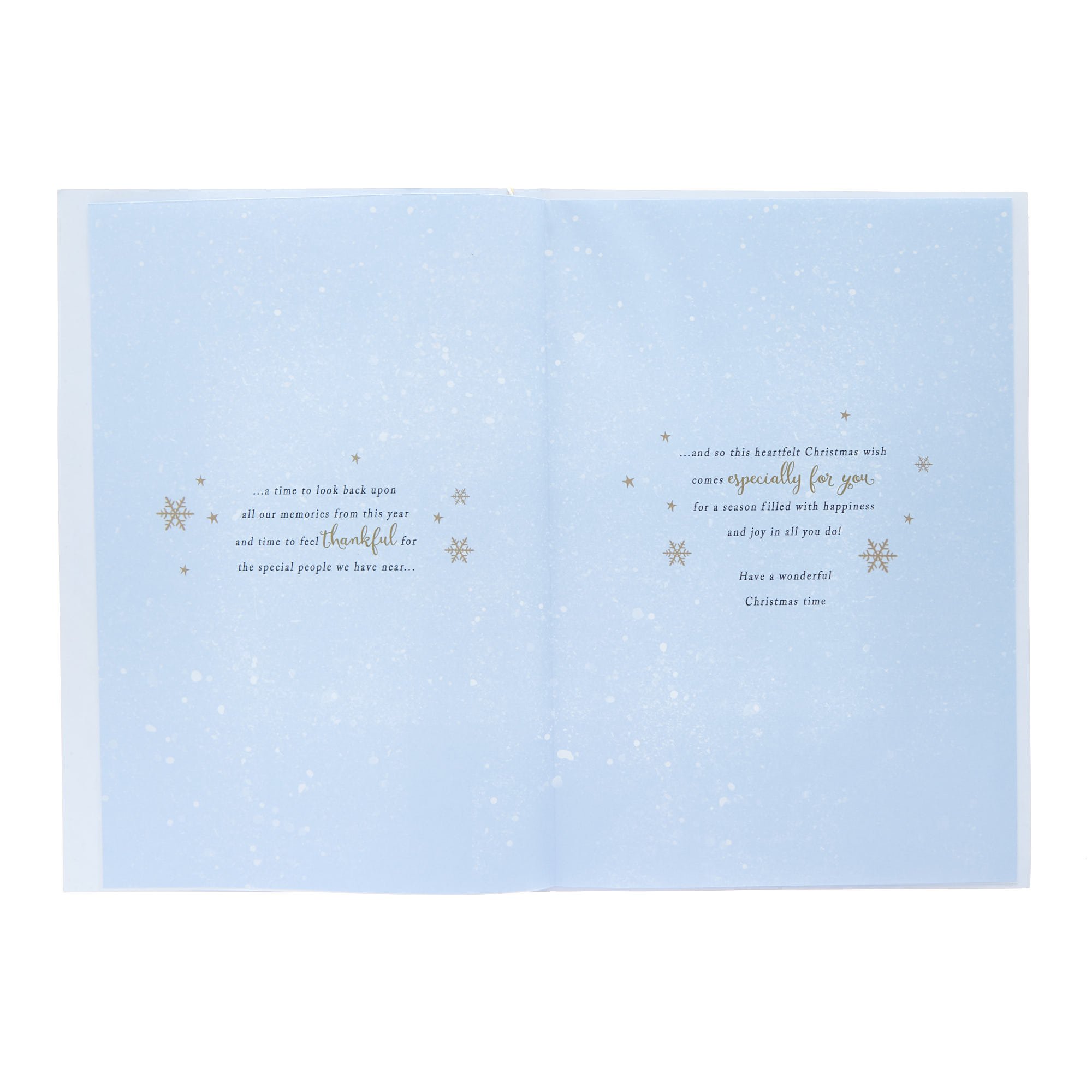 Neighbour Village Scene & Verse Christmas Card