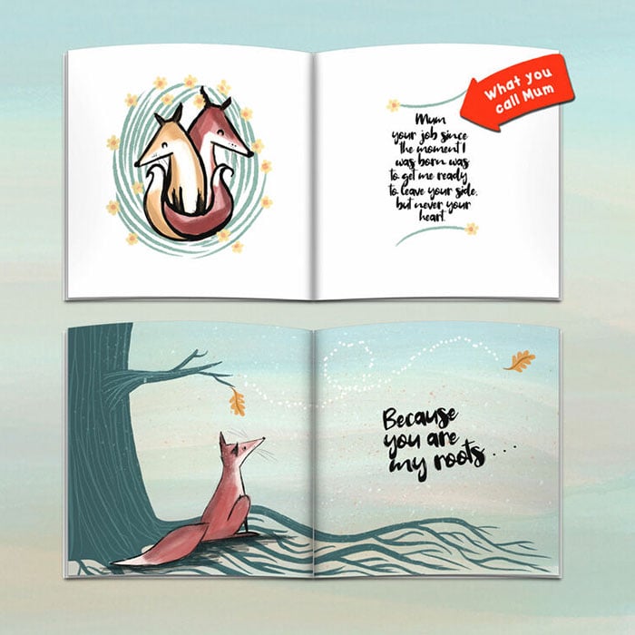 Personalised Book I Am Me, Because of You