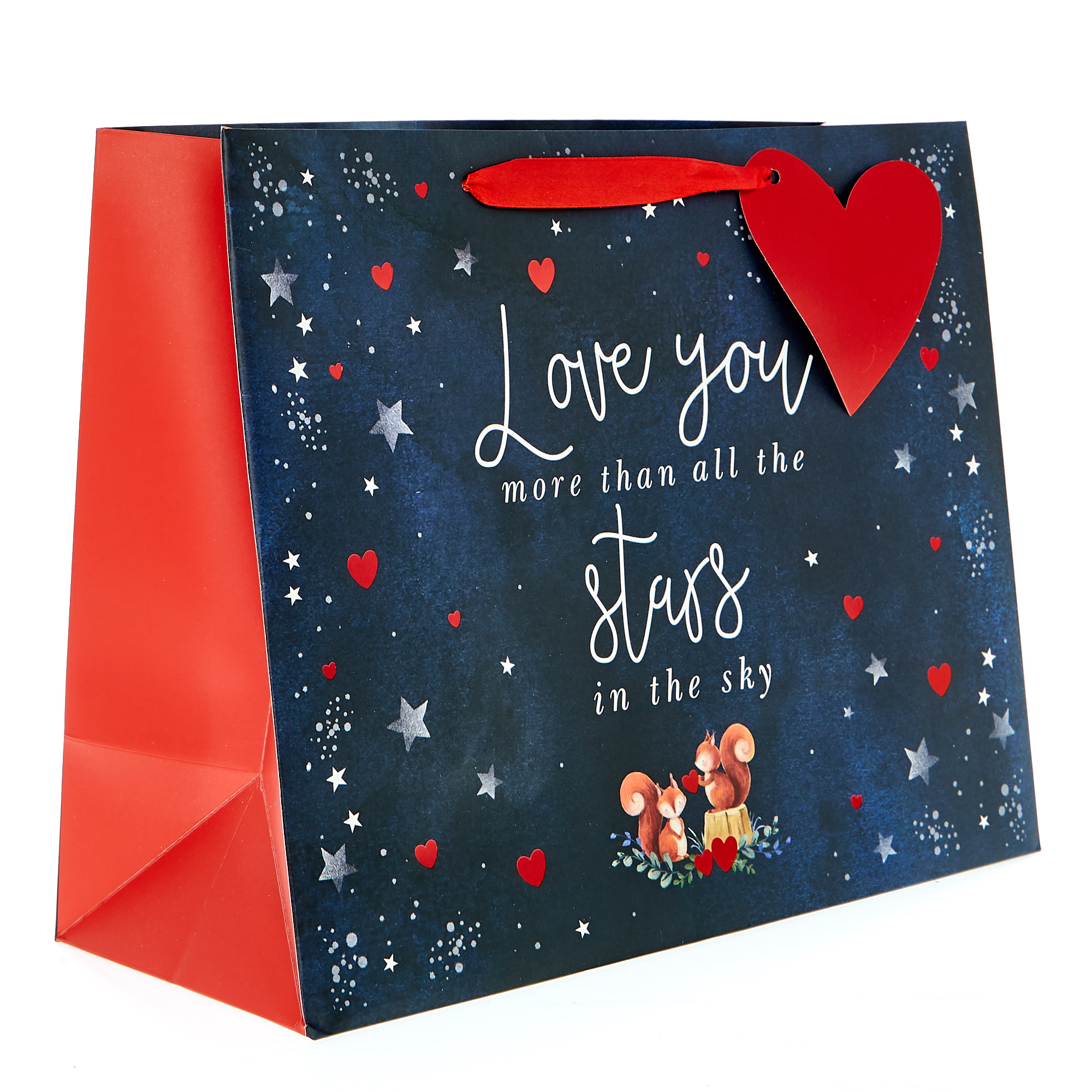 Large Landscape Valentine's Day Gift Bag - Love You More