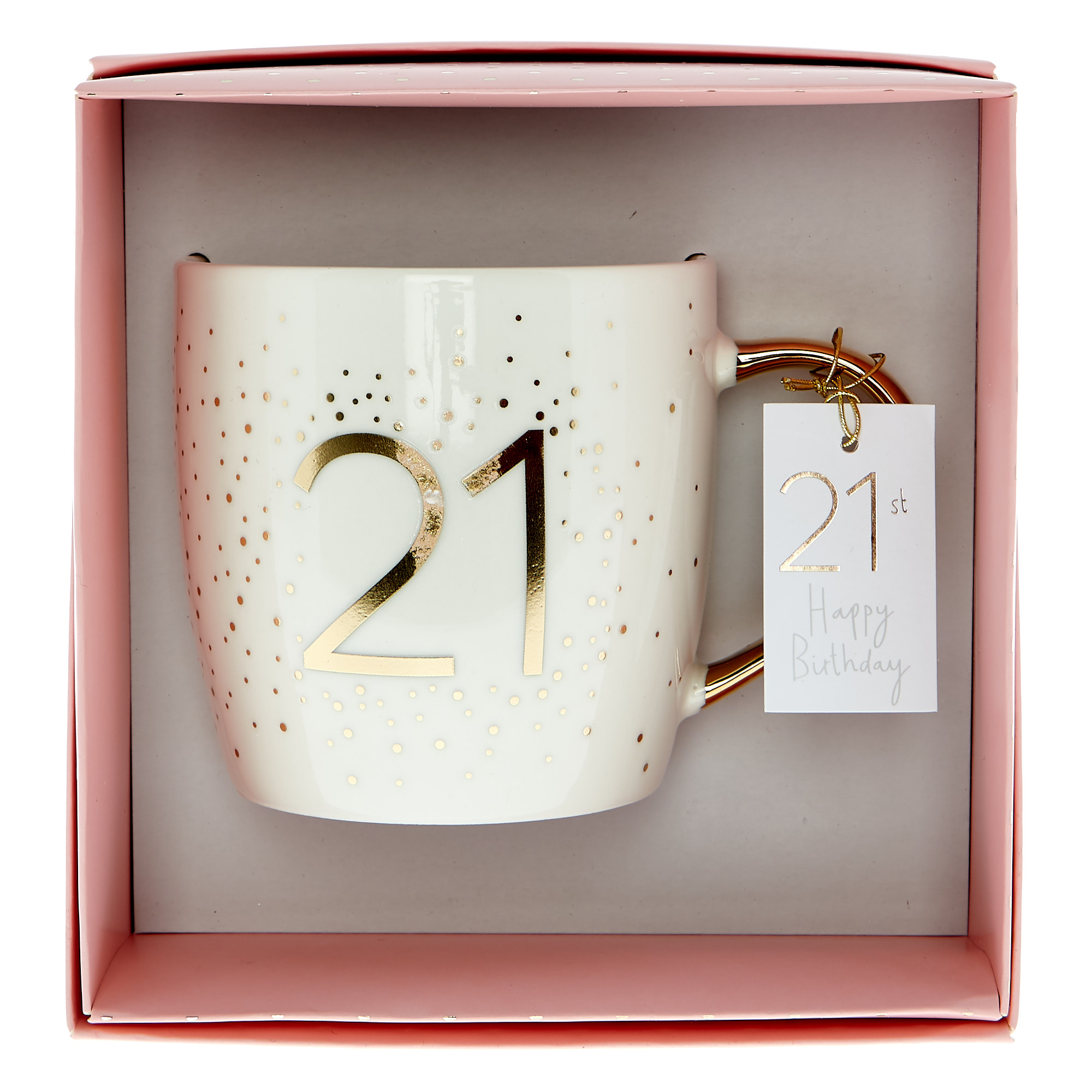 21st Birthday Mug In A Box - Happy Birthday To You